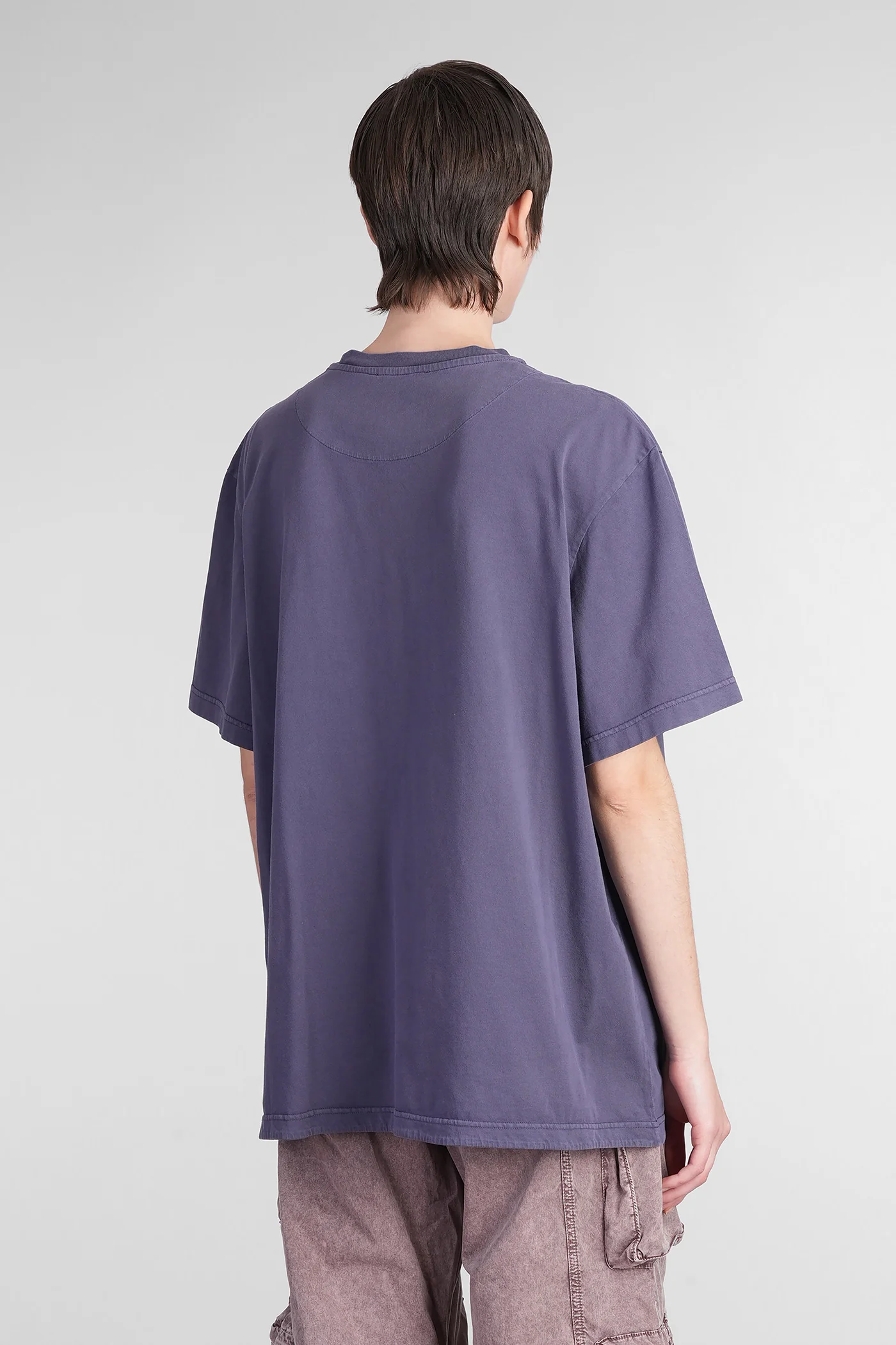 T-Shirt in Viola cotton - Image 3