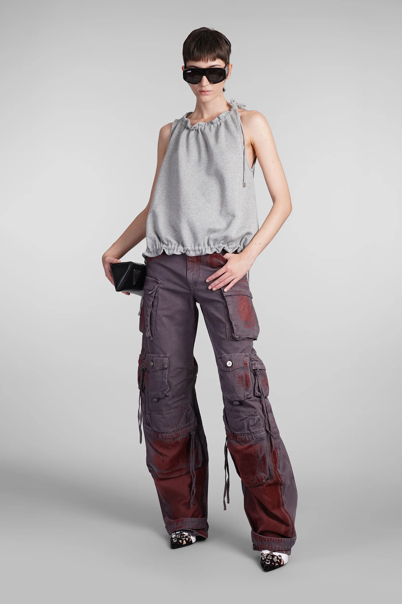 Topwear in grey cotton - Image 2