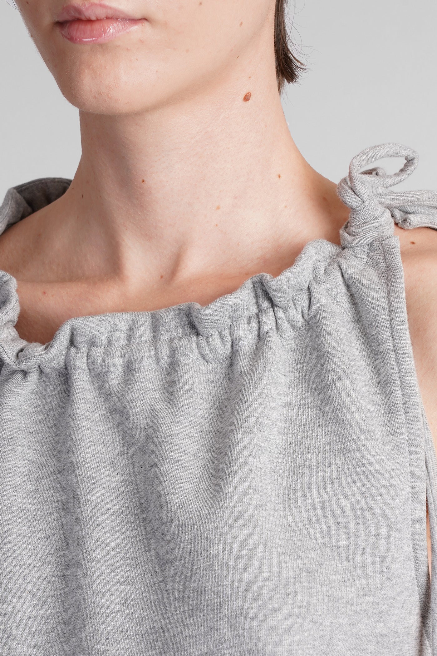 Topwear in grey cotton - Image 5