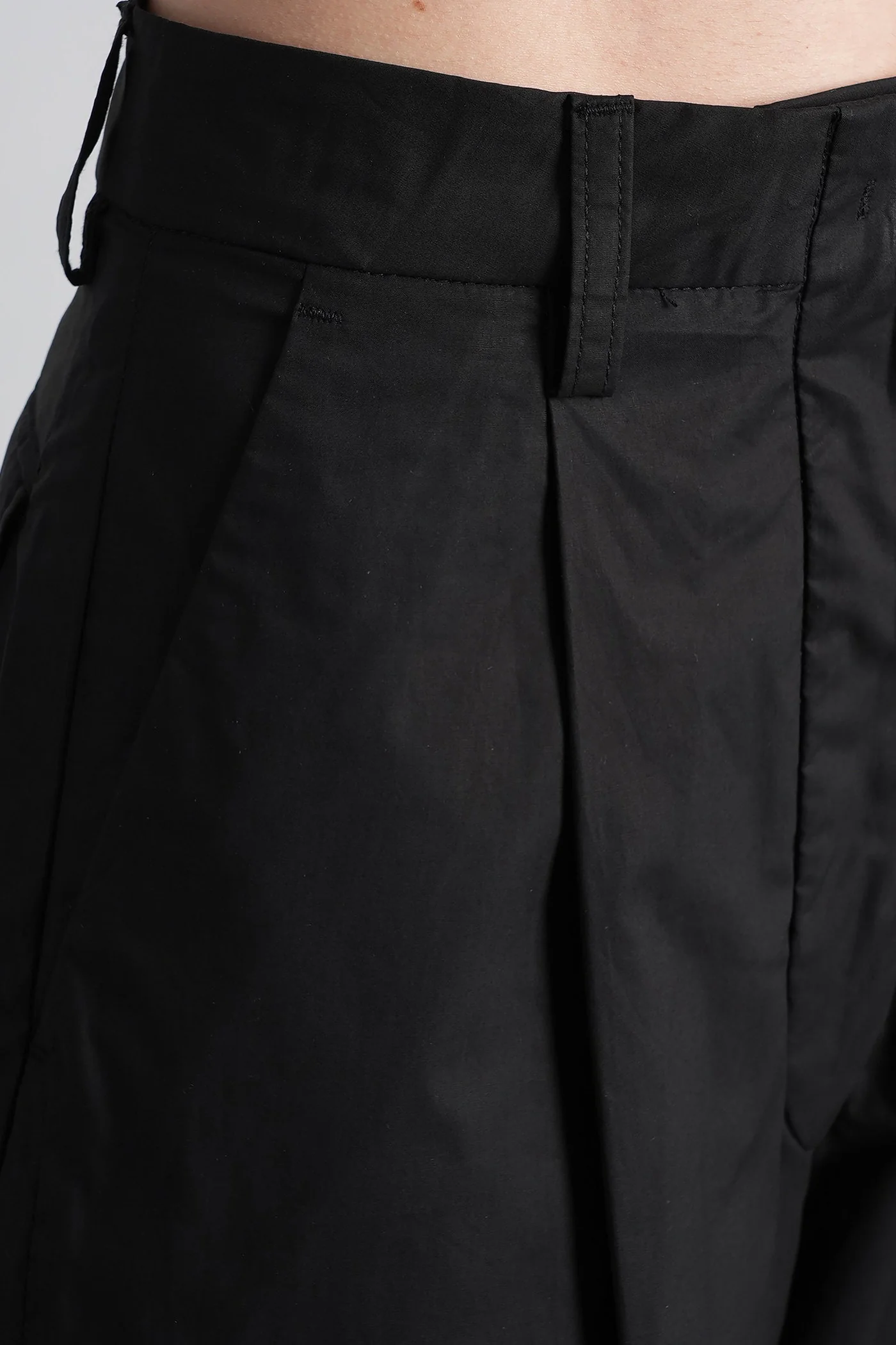 Billie 3111 Pants in black cotton - Image 5