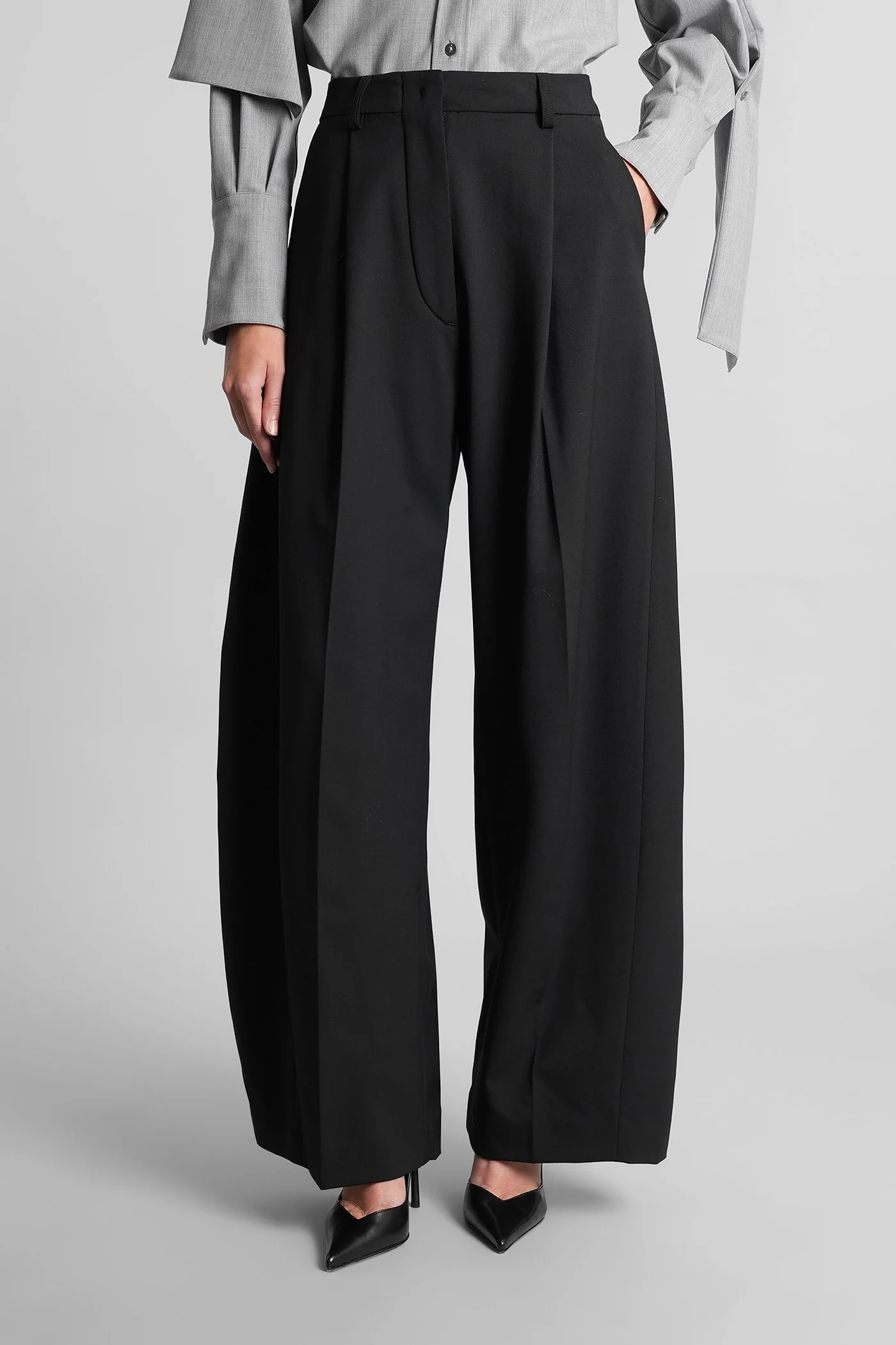 C billie 3111 Pants in black polyester