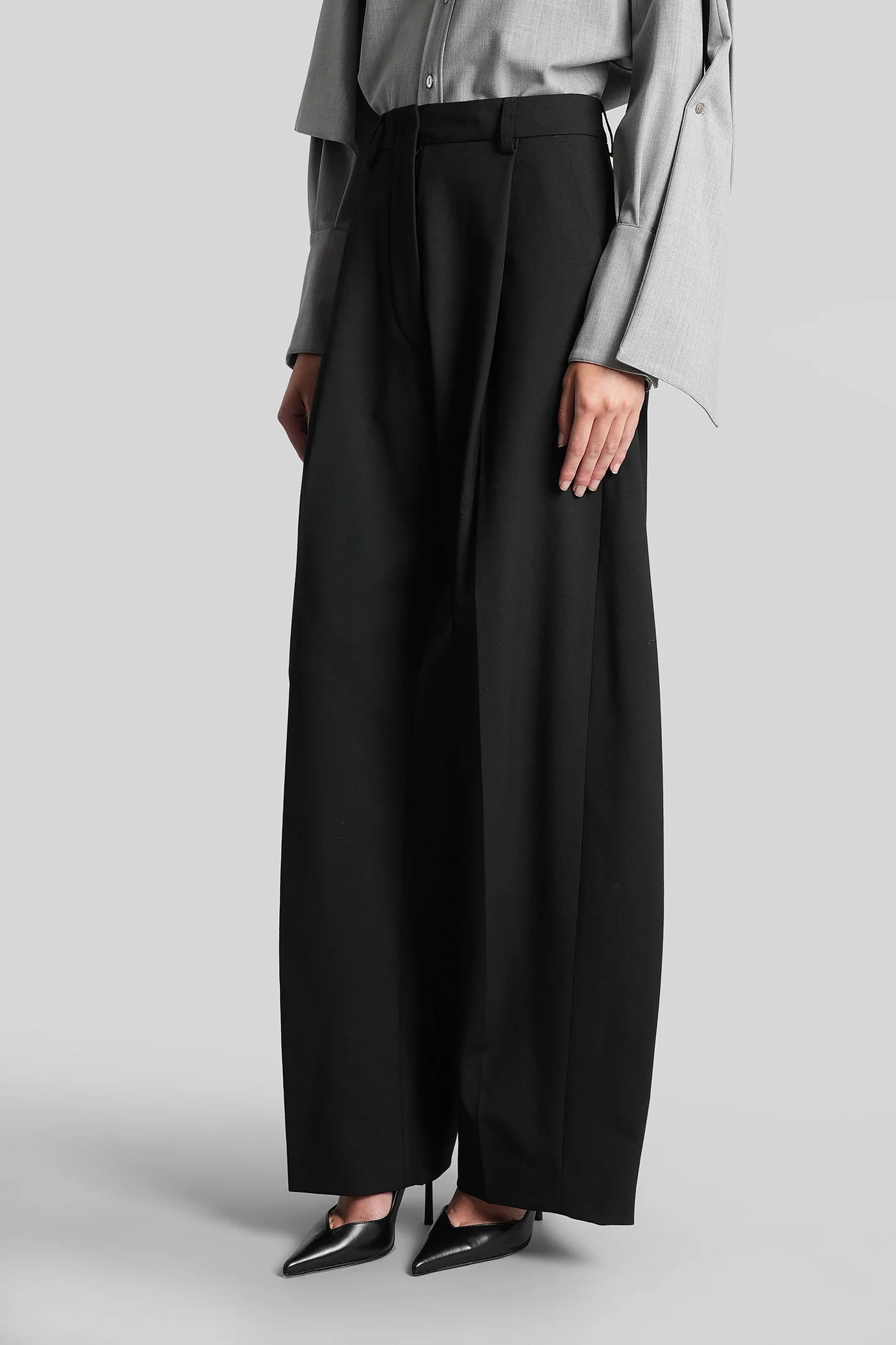 C billie 3111 Pants in black polyester - Image 4