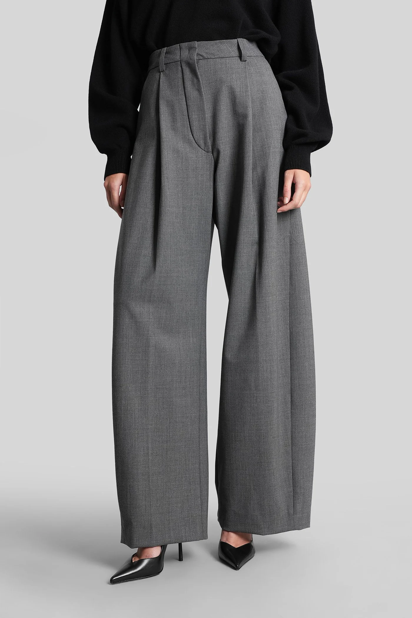 C billie 3111 Pants in grey polyester