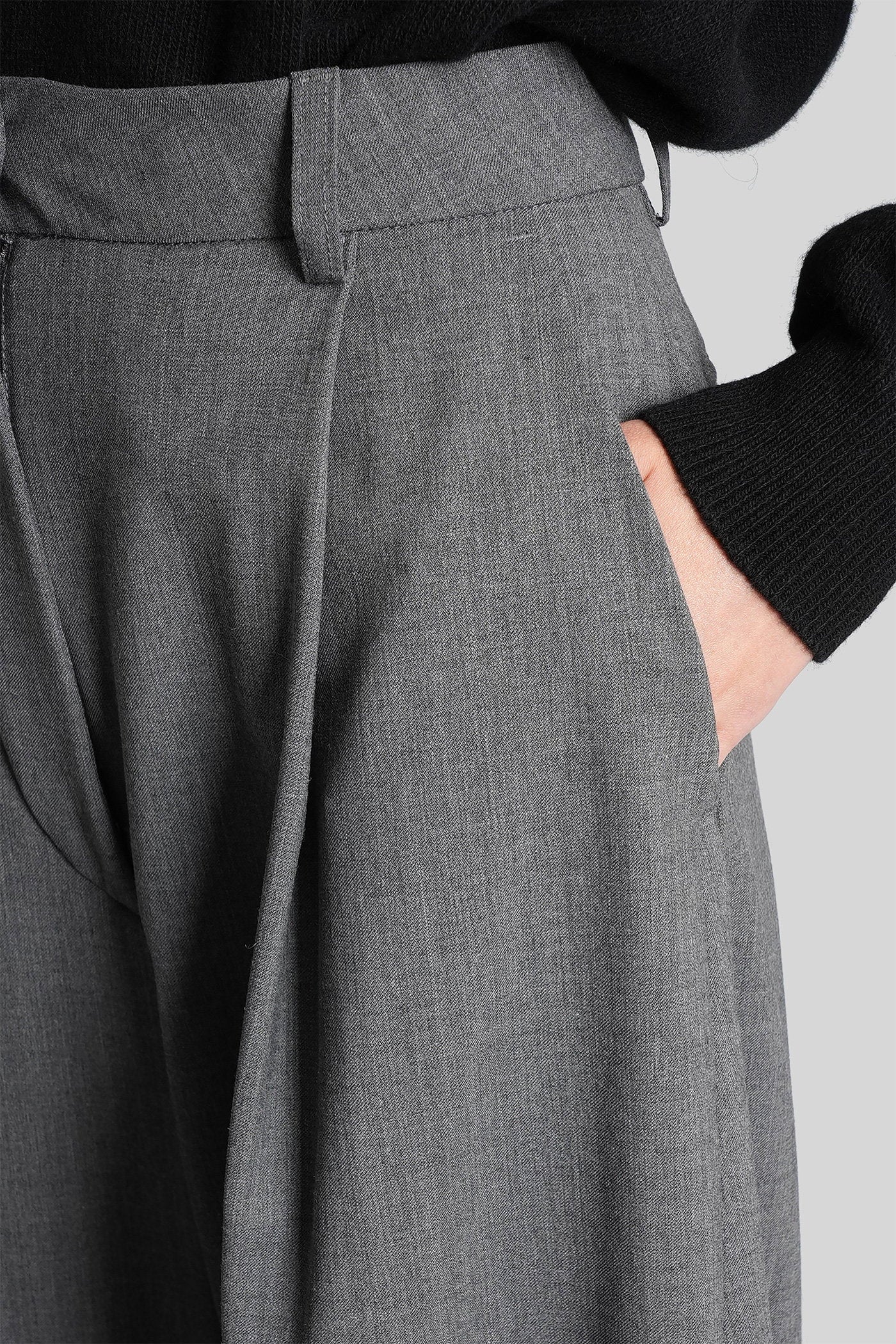 C billie 3111 Pants in grey polyester - Image 5