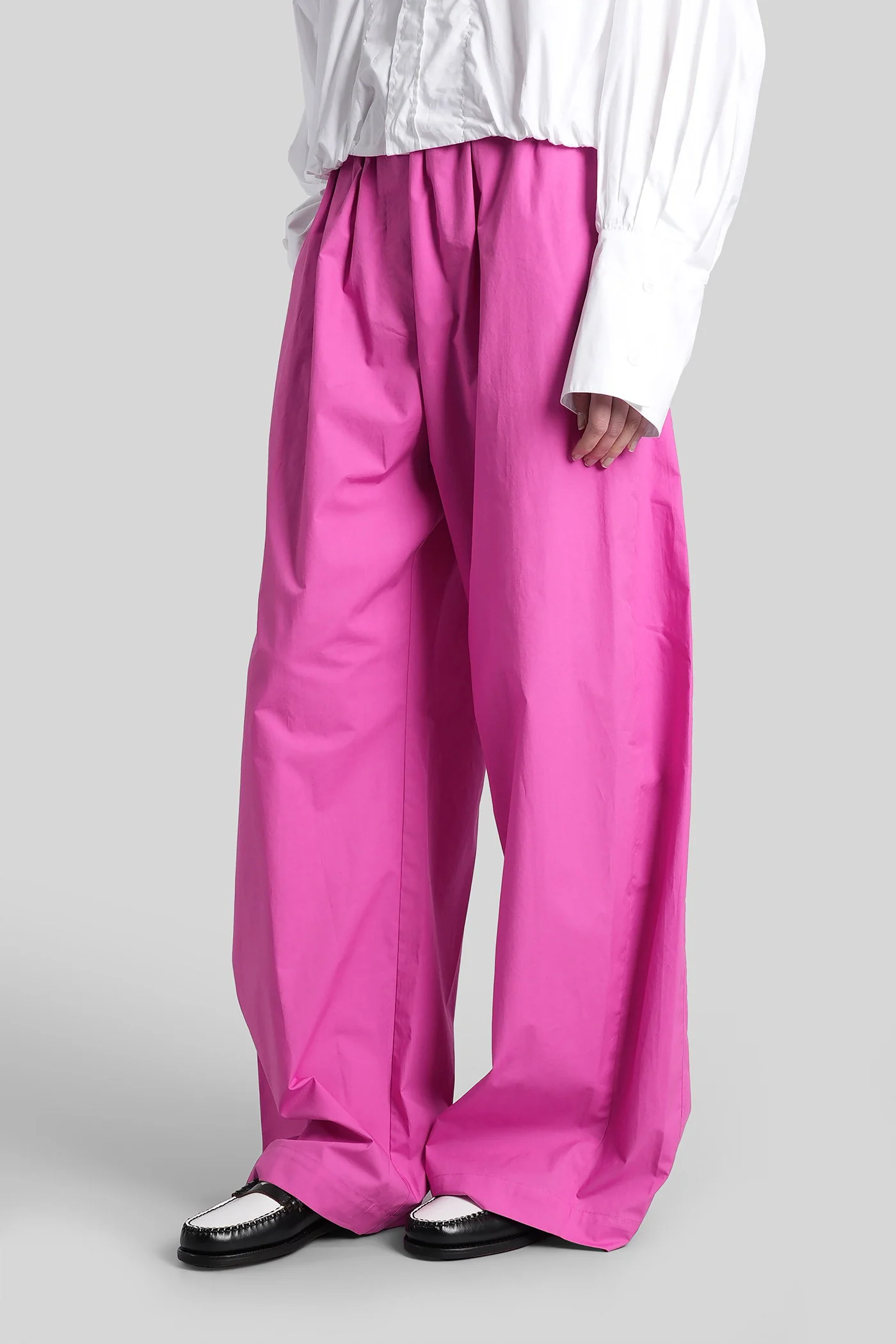 Dora 3119 Pants in fuxia cotton - Image 4