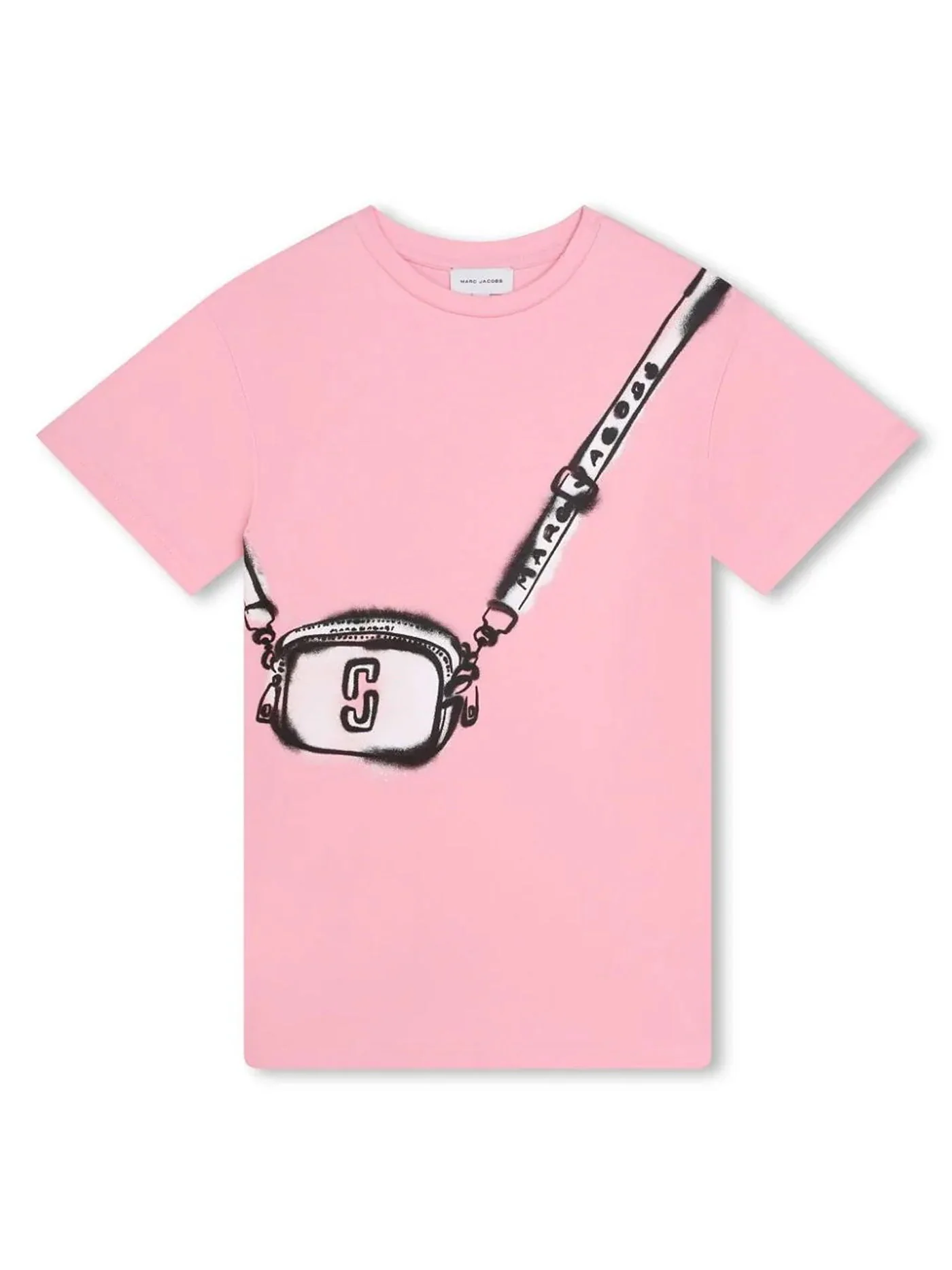 Dress woman in rose-pink cotton