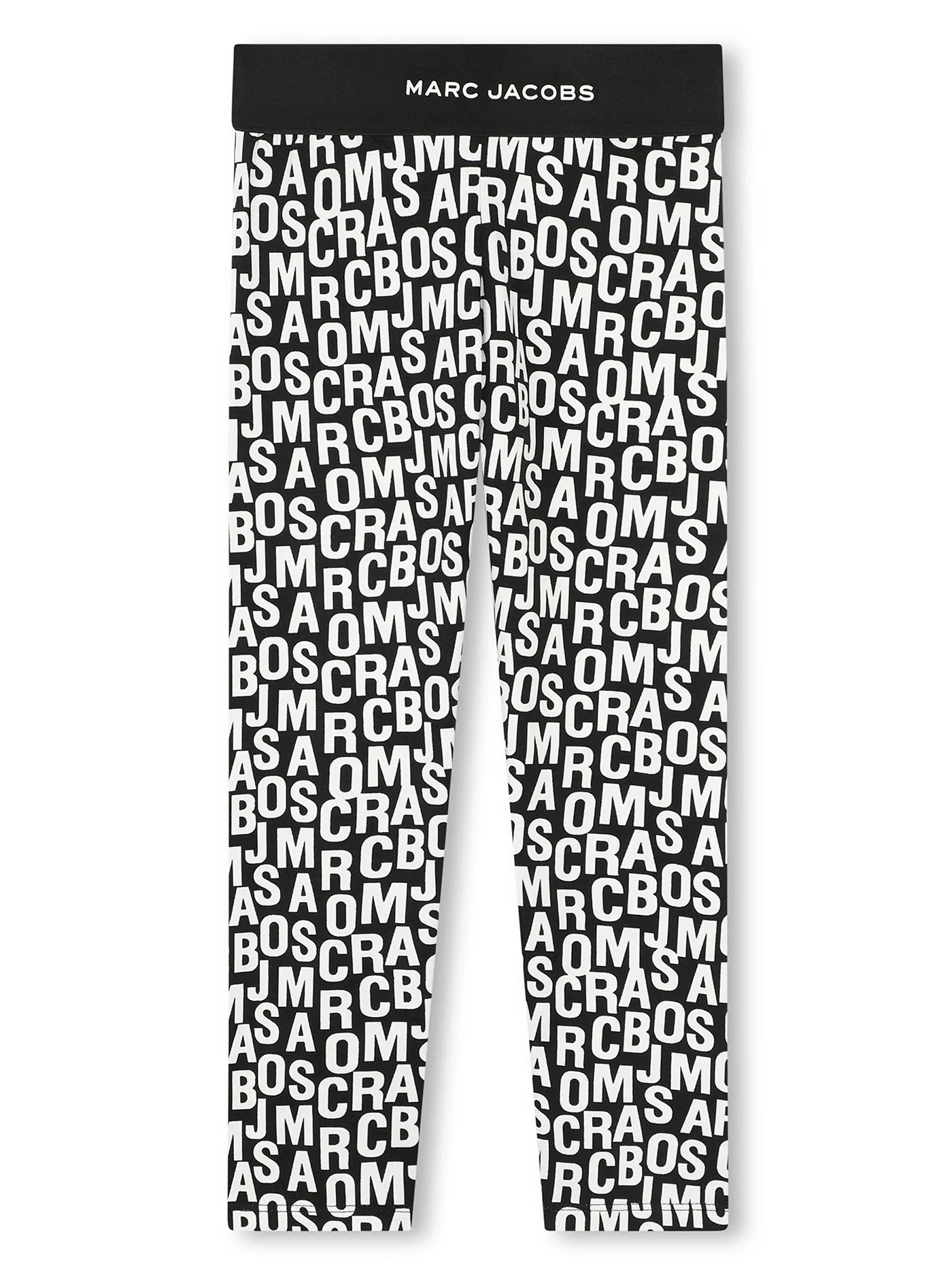 Leggings in black cotton