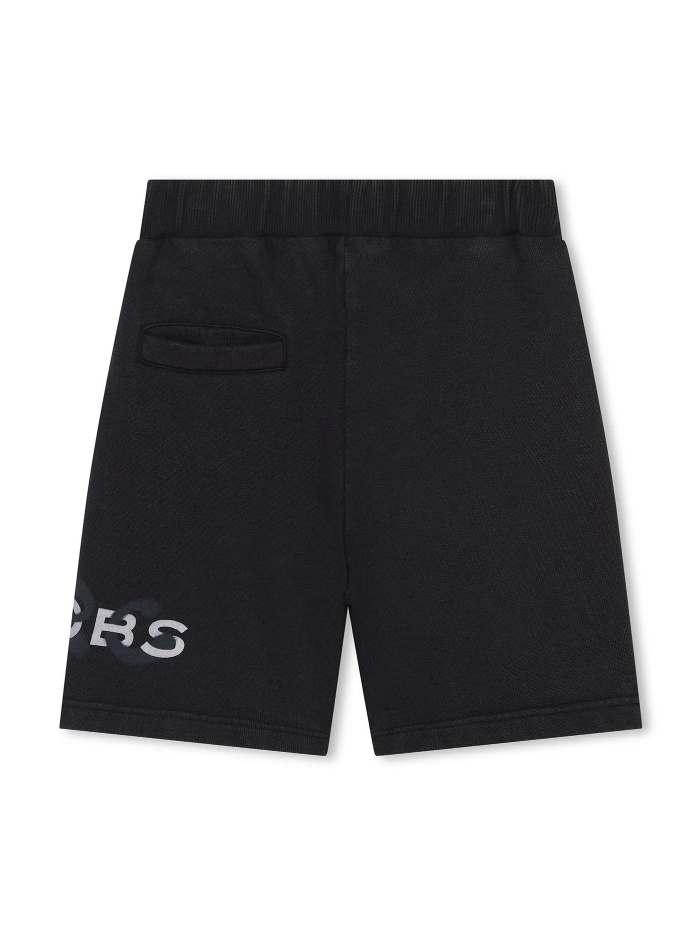 Shorts in black cotton - Image 2