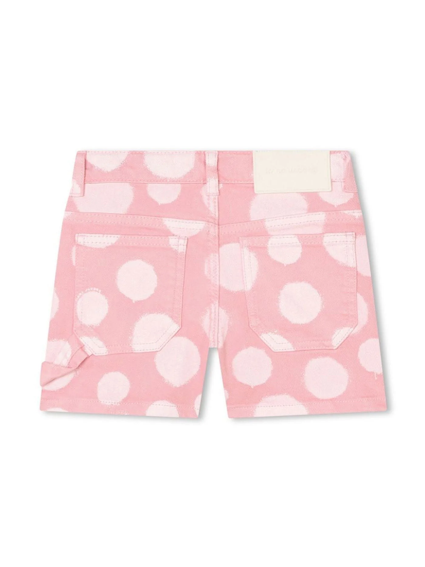 Shorts in rose-pink cotton - Image 2