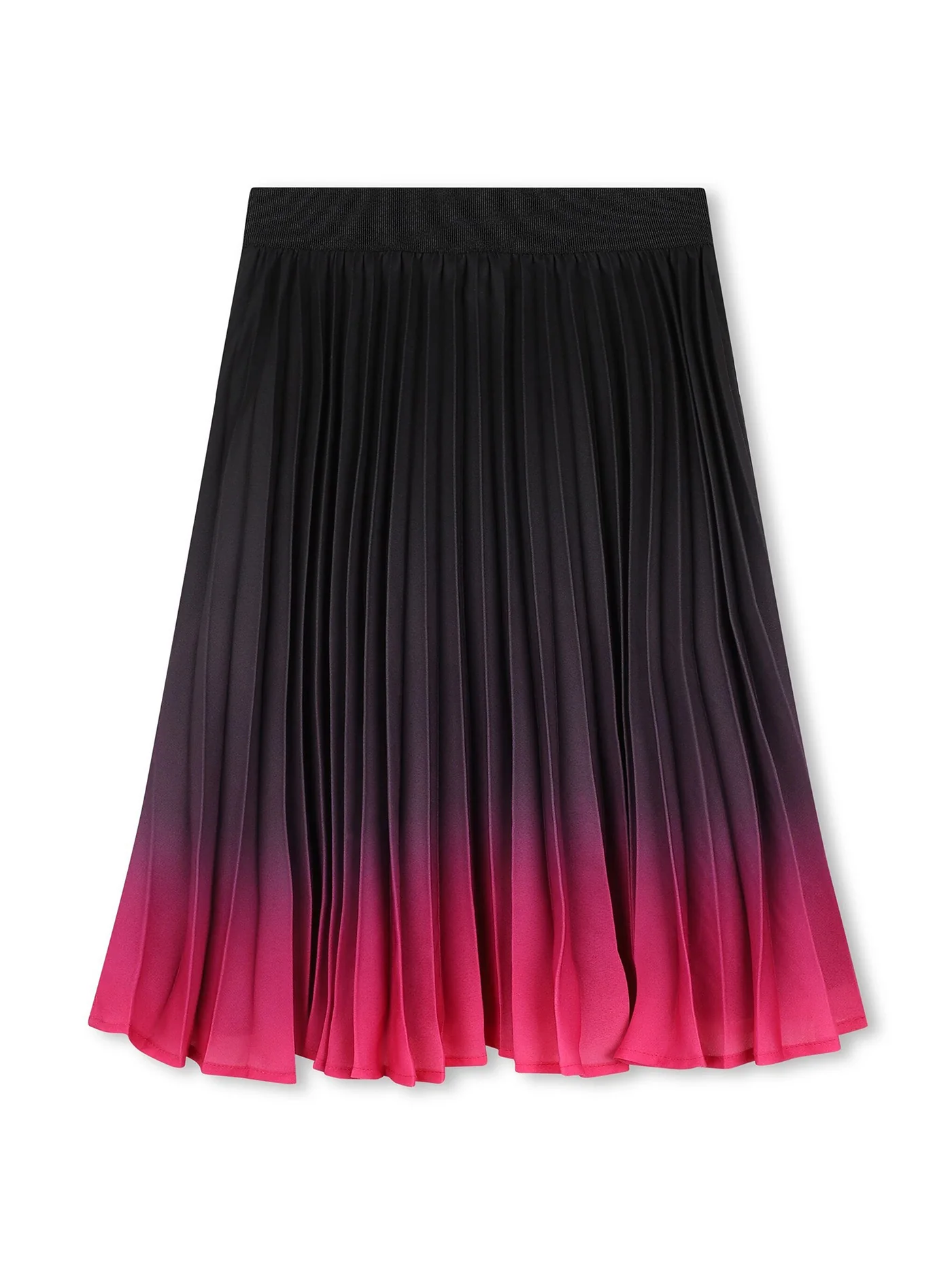 Skirt in black polyester - Image 2