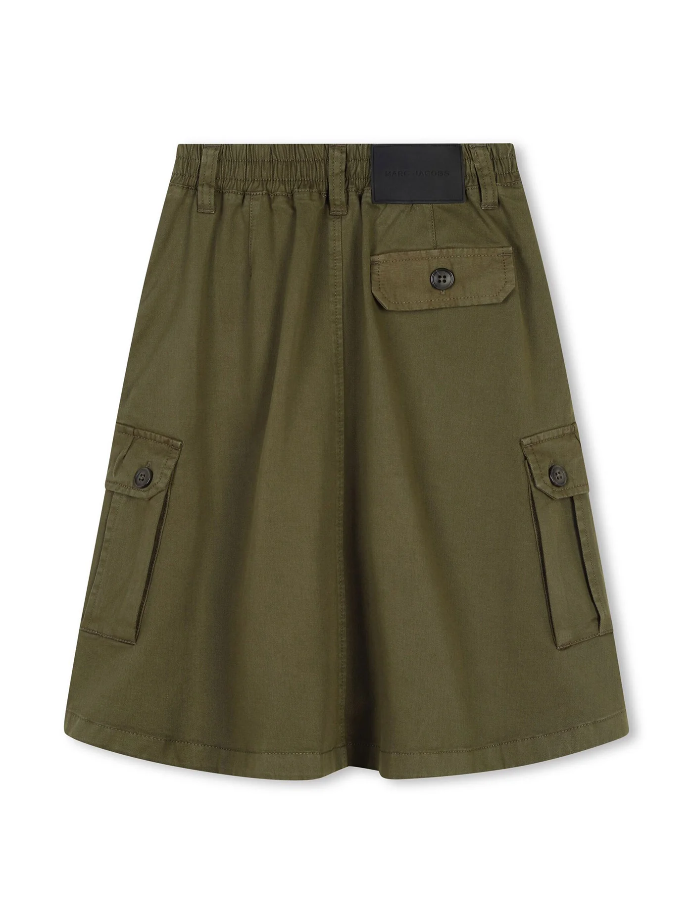 Skirt in green cotton - Image 2