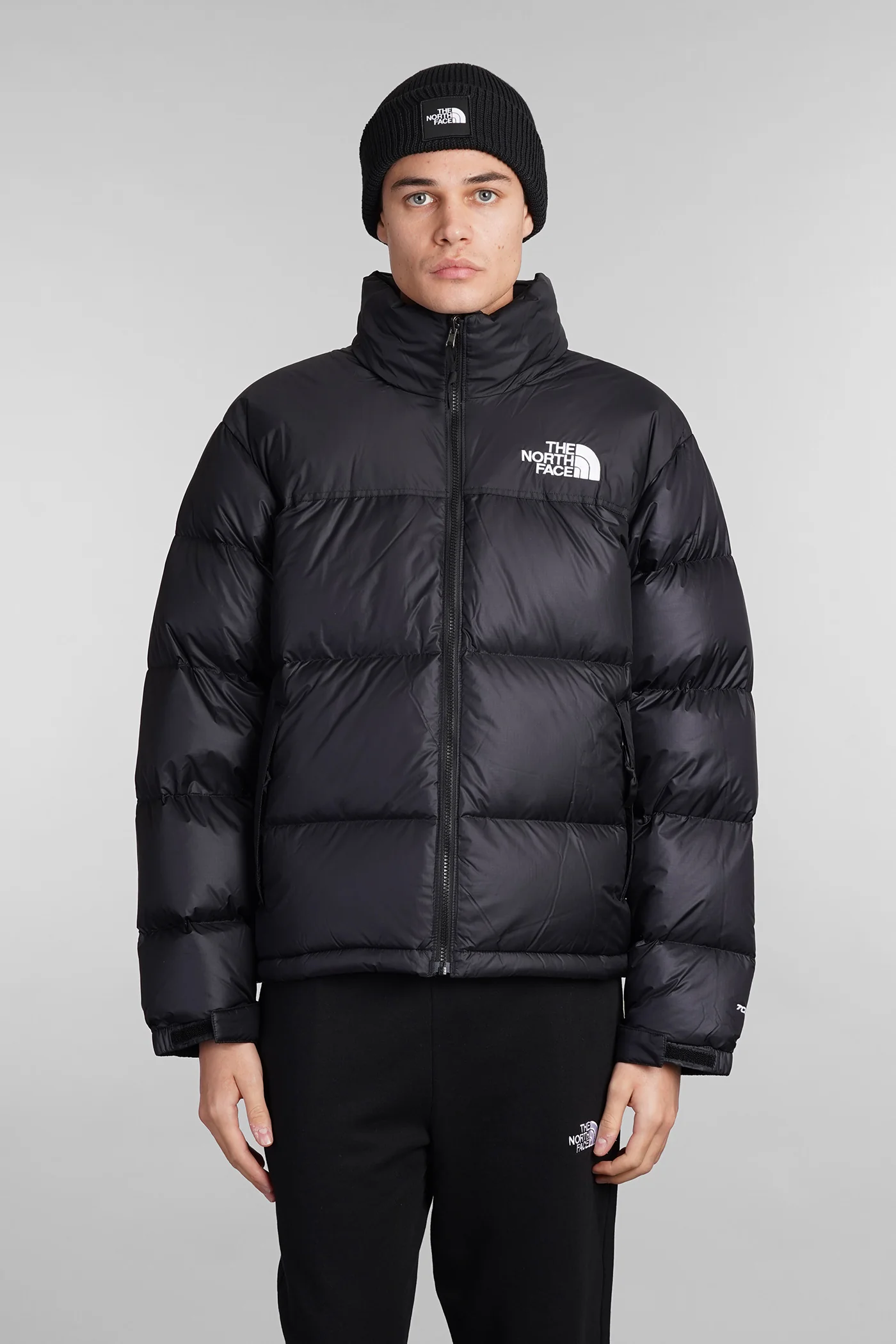 96 Retro Nuptse puffer in black nylon