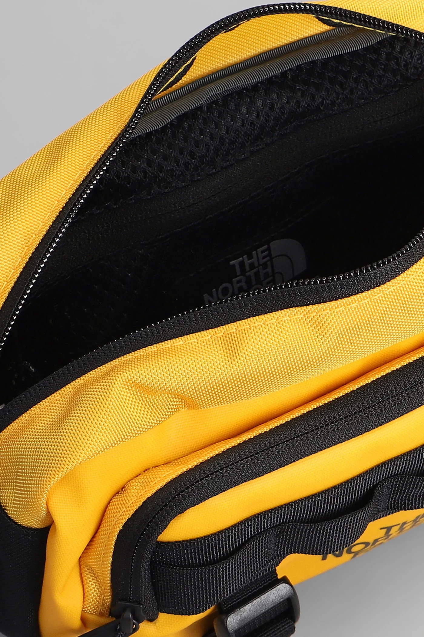 Base Camp Lumbar Waist Bag in yellow fabric - Image 4