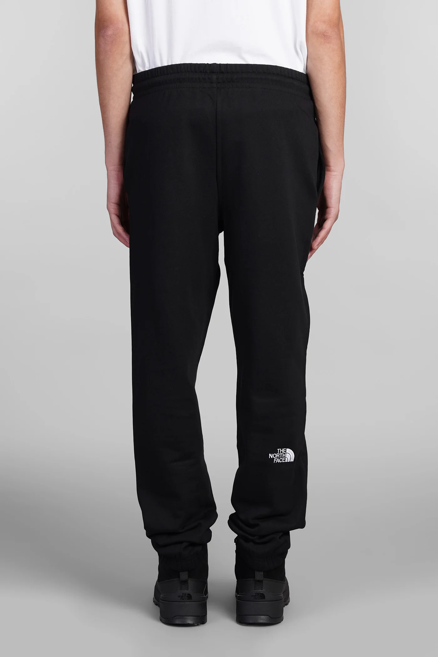 Essential Jogger Pants in black cotton - Image 3