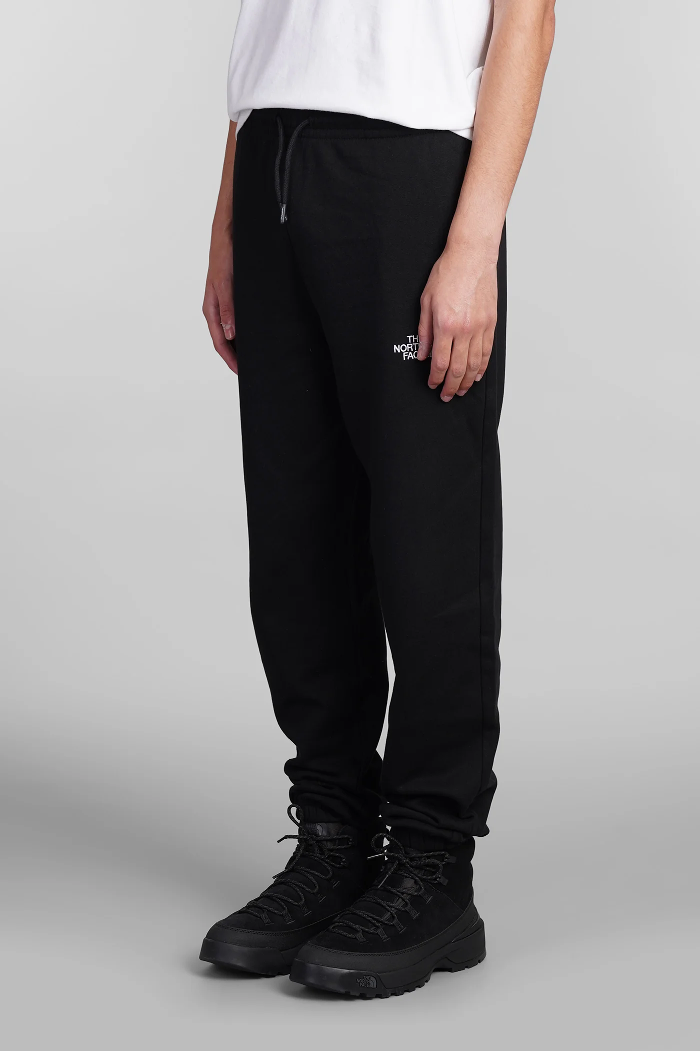 Essential Jogger Pants in black cotton - Image 4