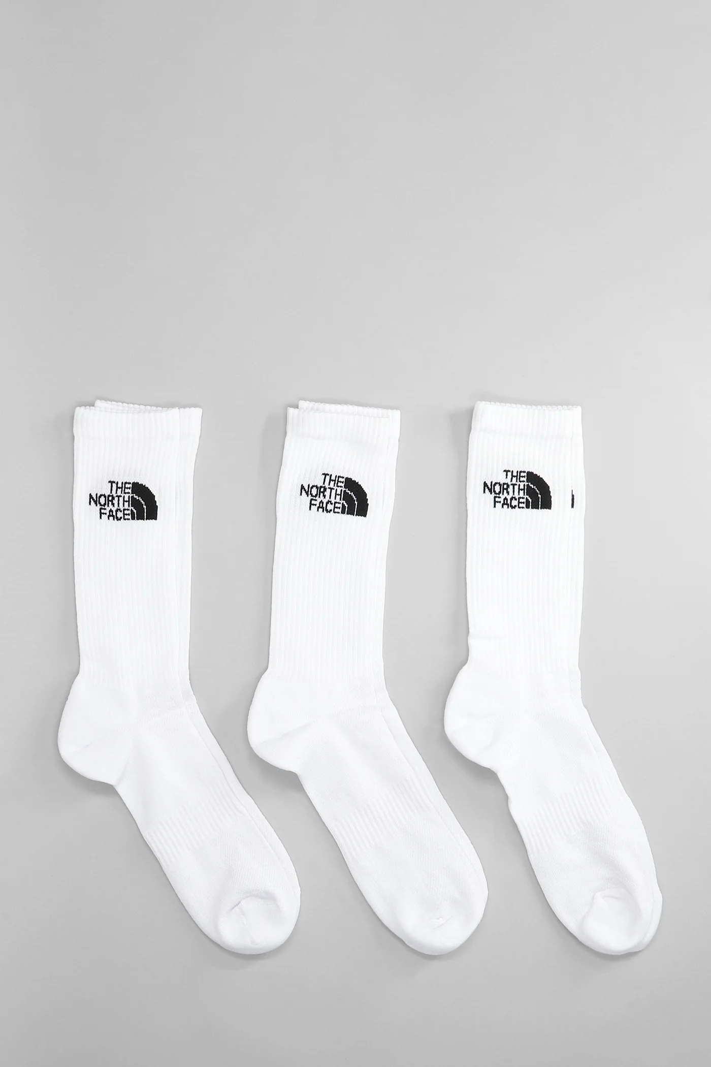Socks in white cotton