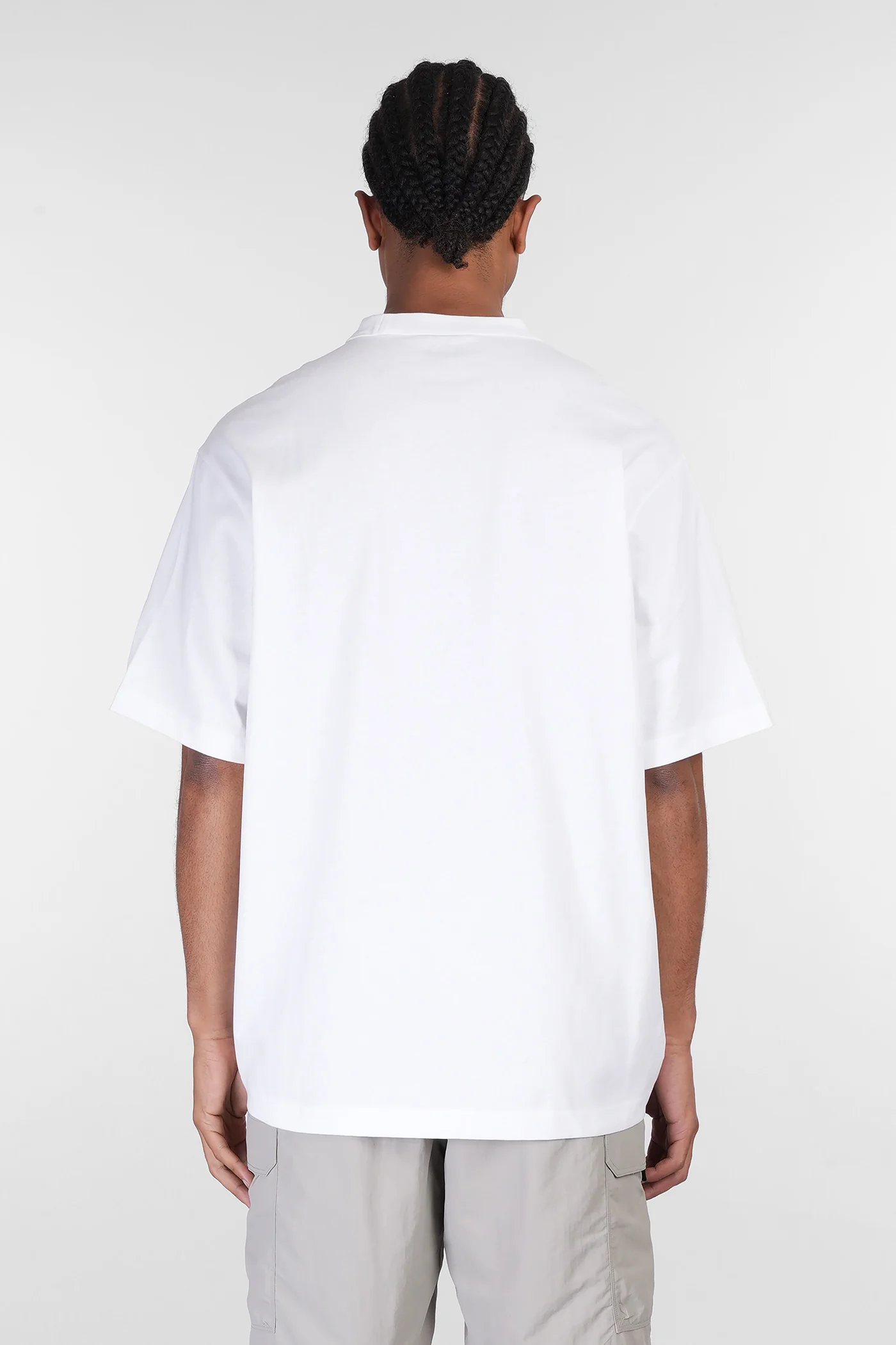 SS Dome Relaxed Tee T-Shirt in white cotton - Image 3