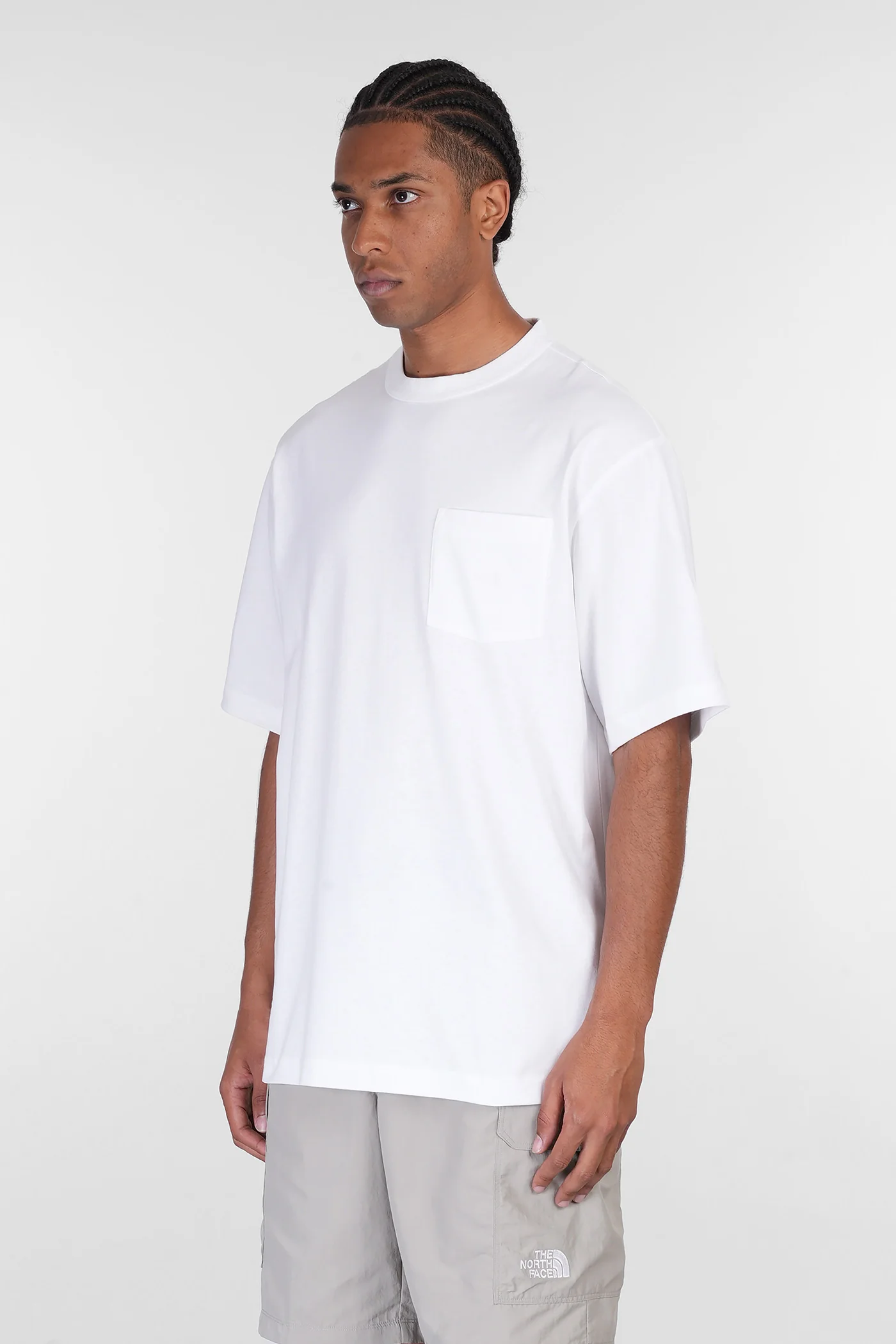 SS Dome Relaxed Tee T-Shirt in white cotton - Image 4