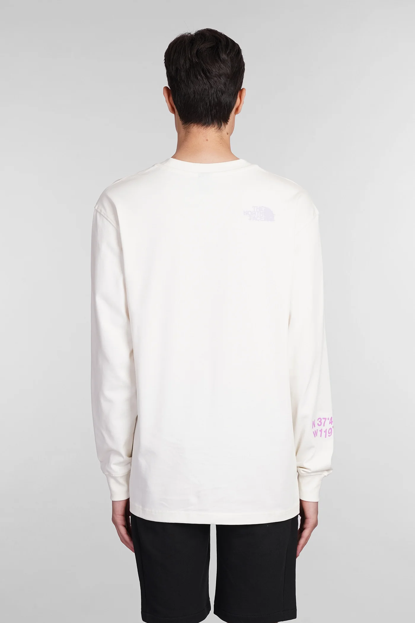 T-Shirt in white cotton - Image 3