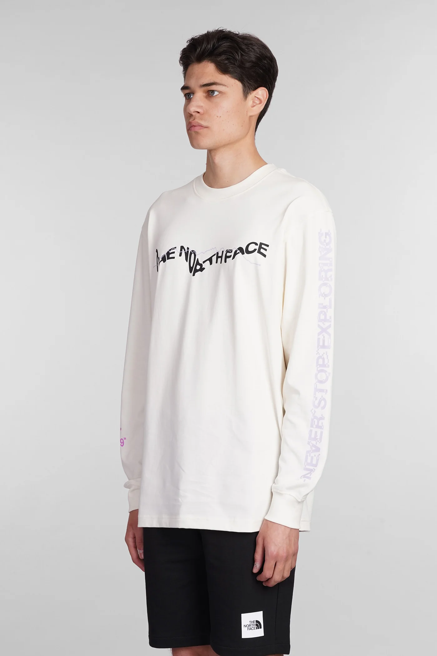 T-Shirt in white cotton - Image 4
