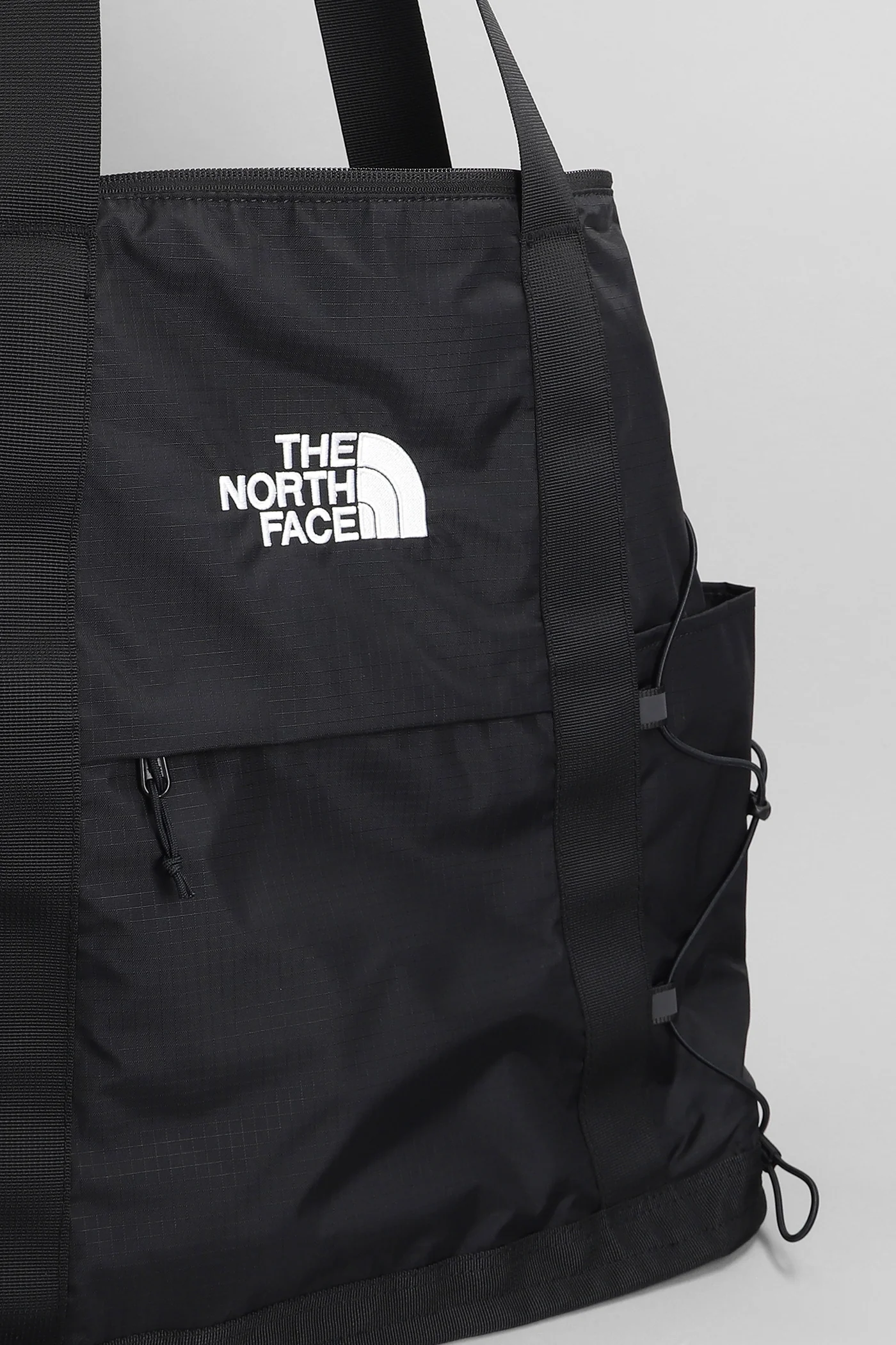 Tote in black synthetic fibers - Image 4