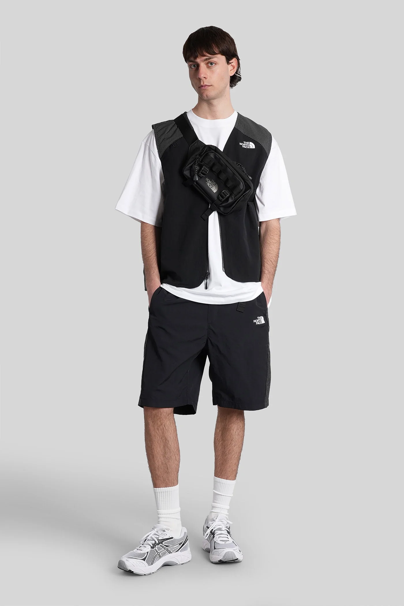 U nse tech vest Vest in black nylon - Image 2
