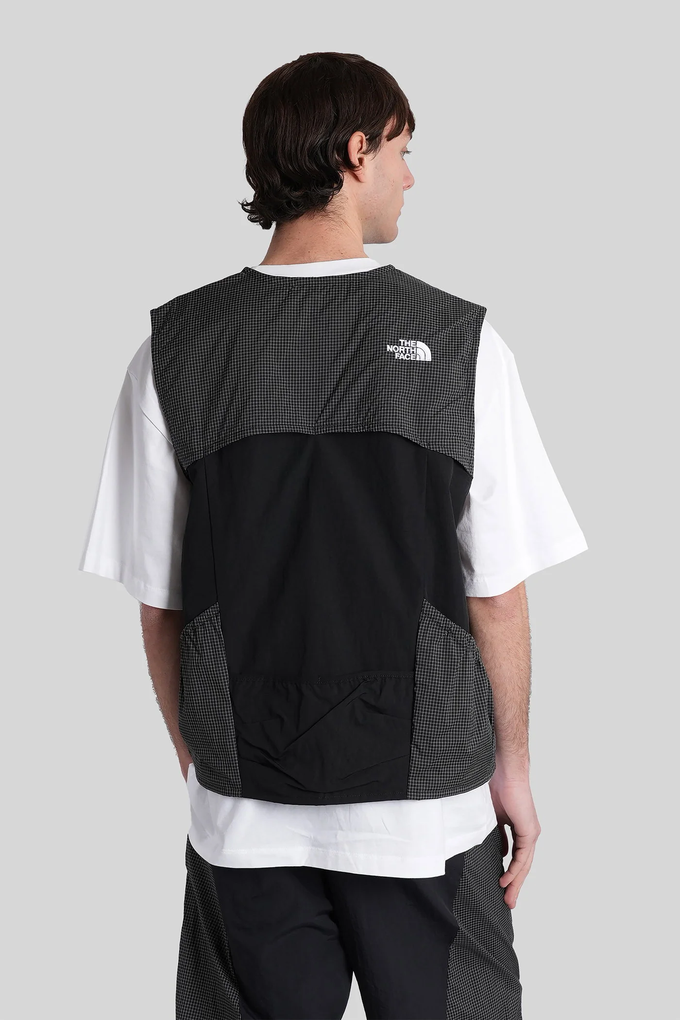 U nse tech vest Vest in black nylon - Image 3
