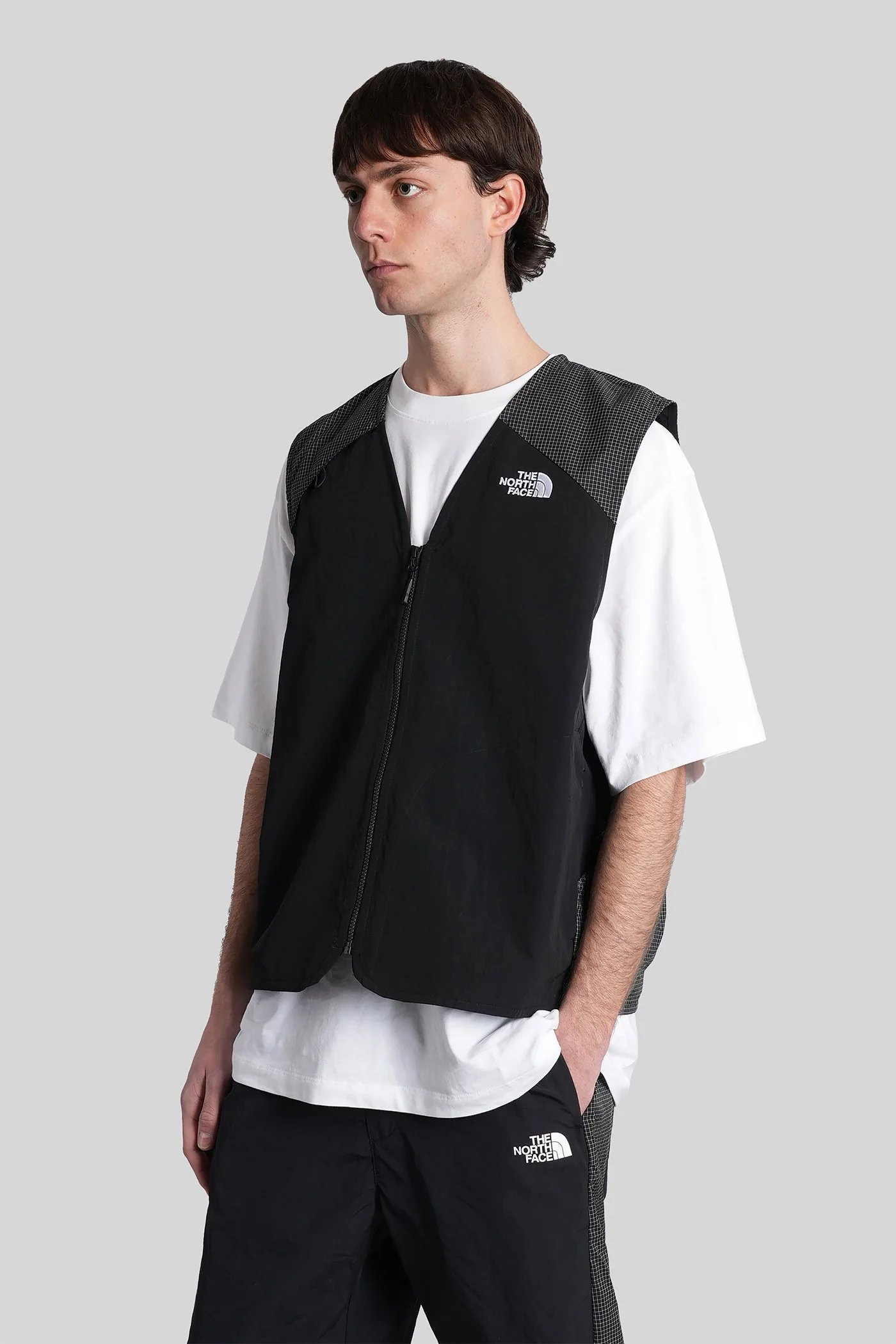 U nse tech vest Vest in black nylon - Image 4