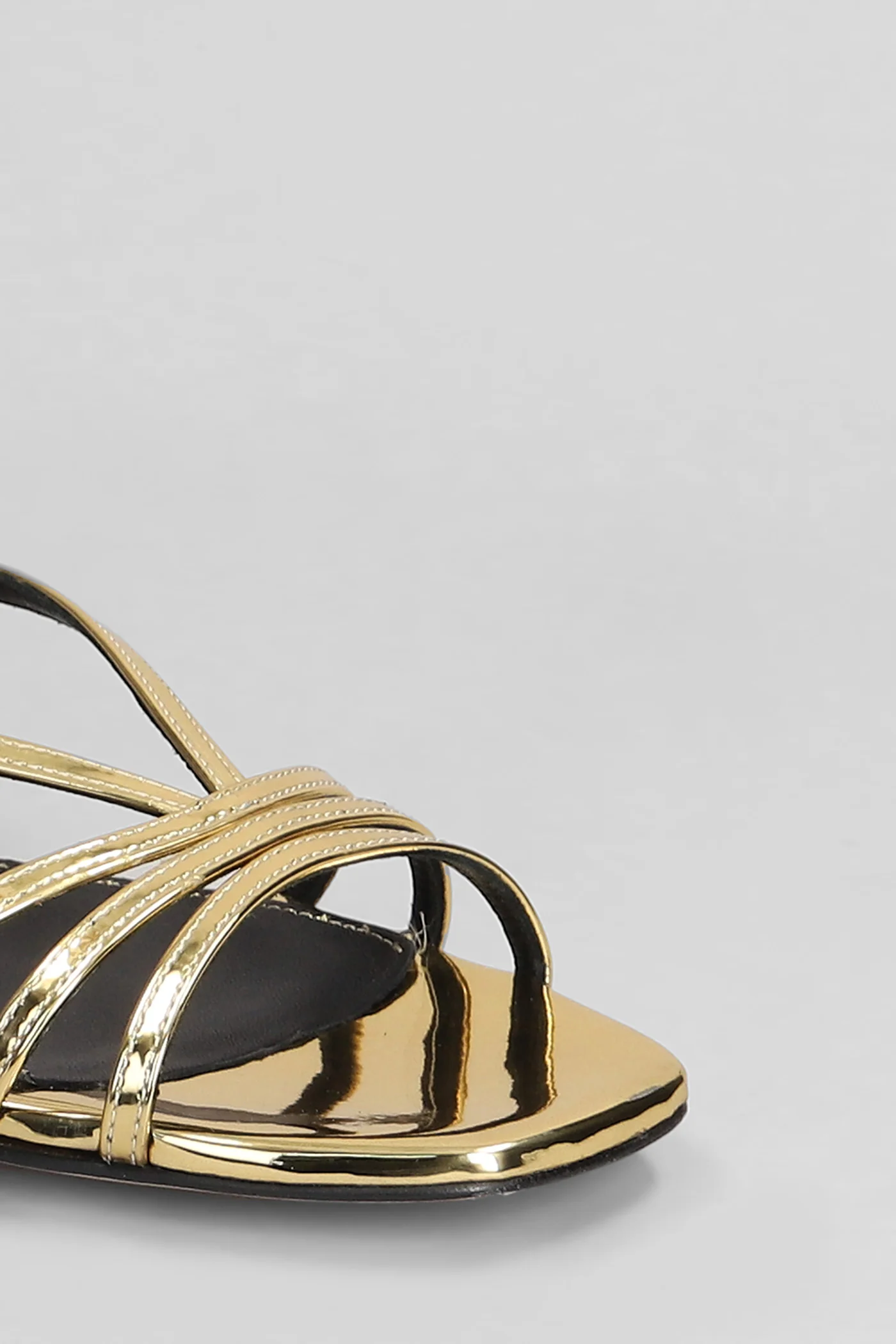 Flats in gold leather - Image 5