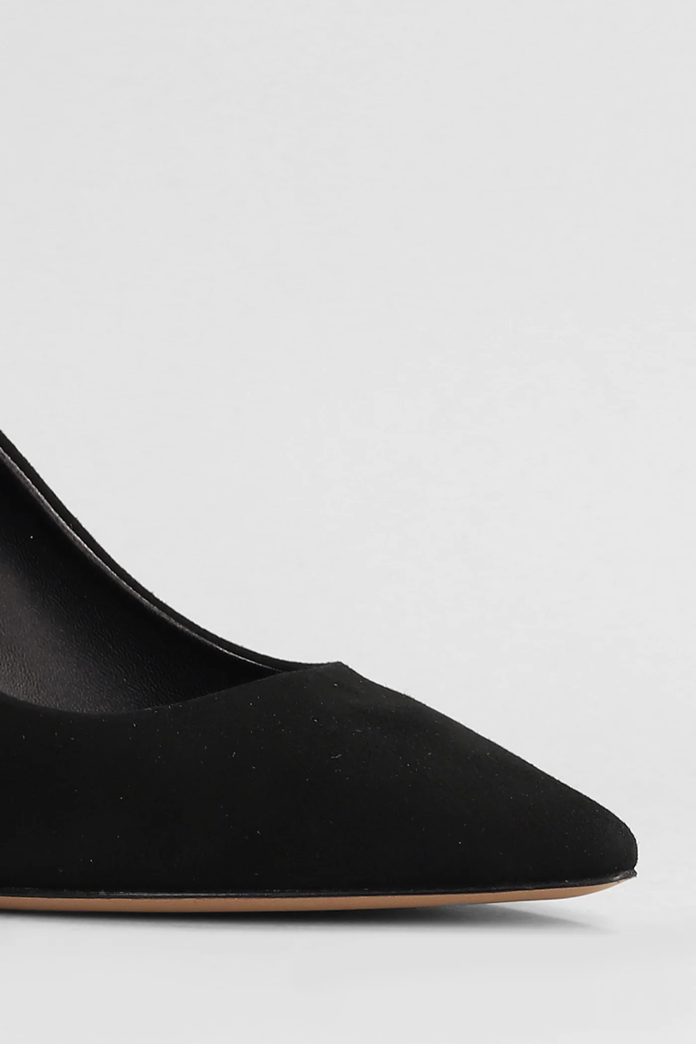 Pumps in black suede - Image 5