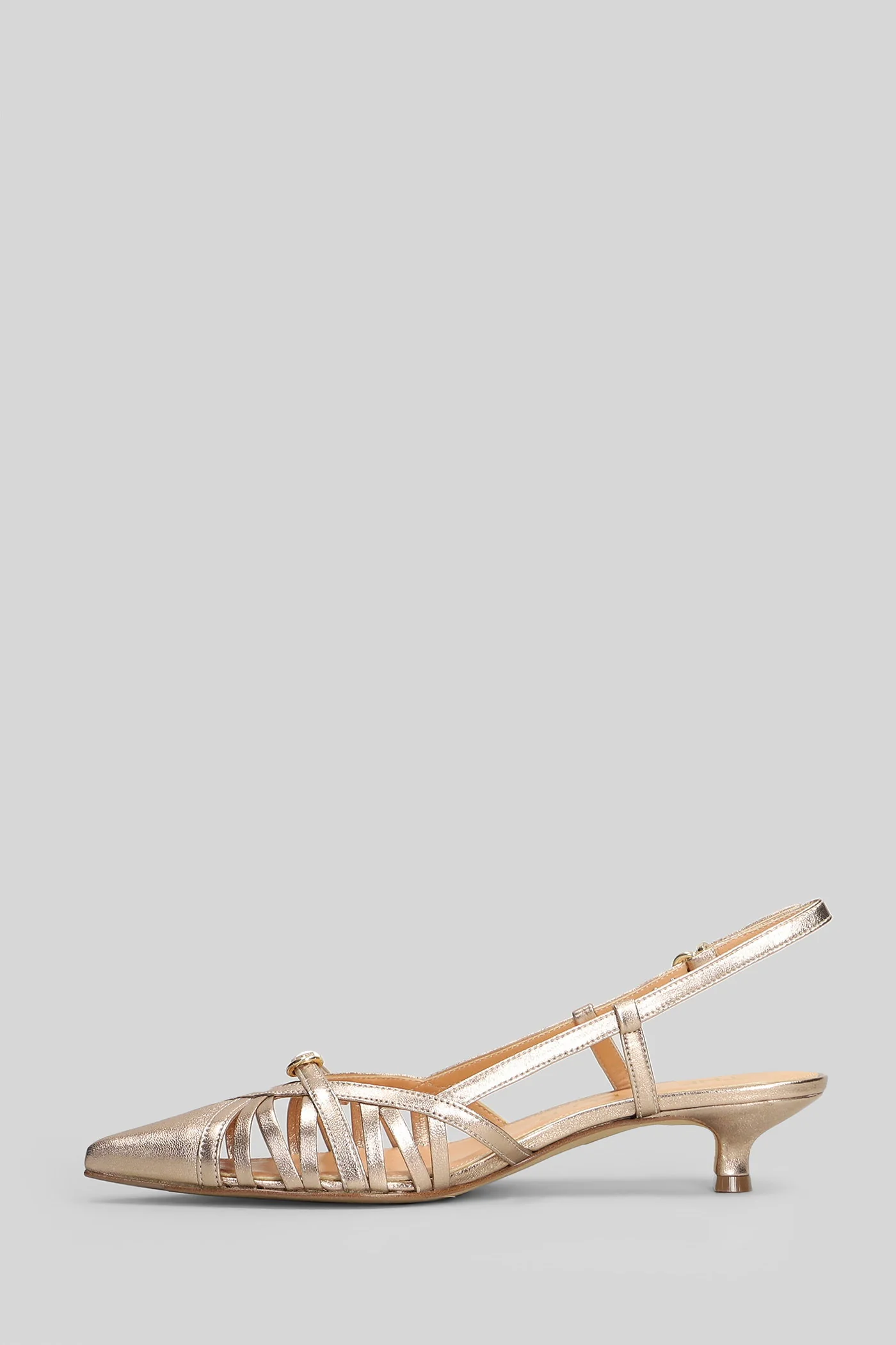 Pumps in copper leather - Image 3