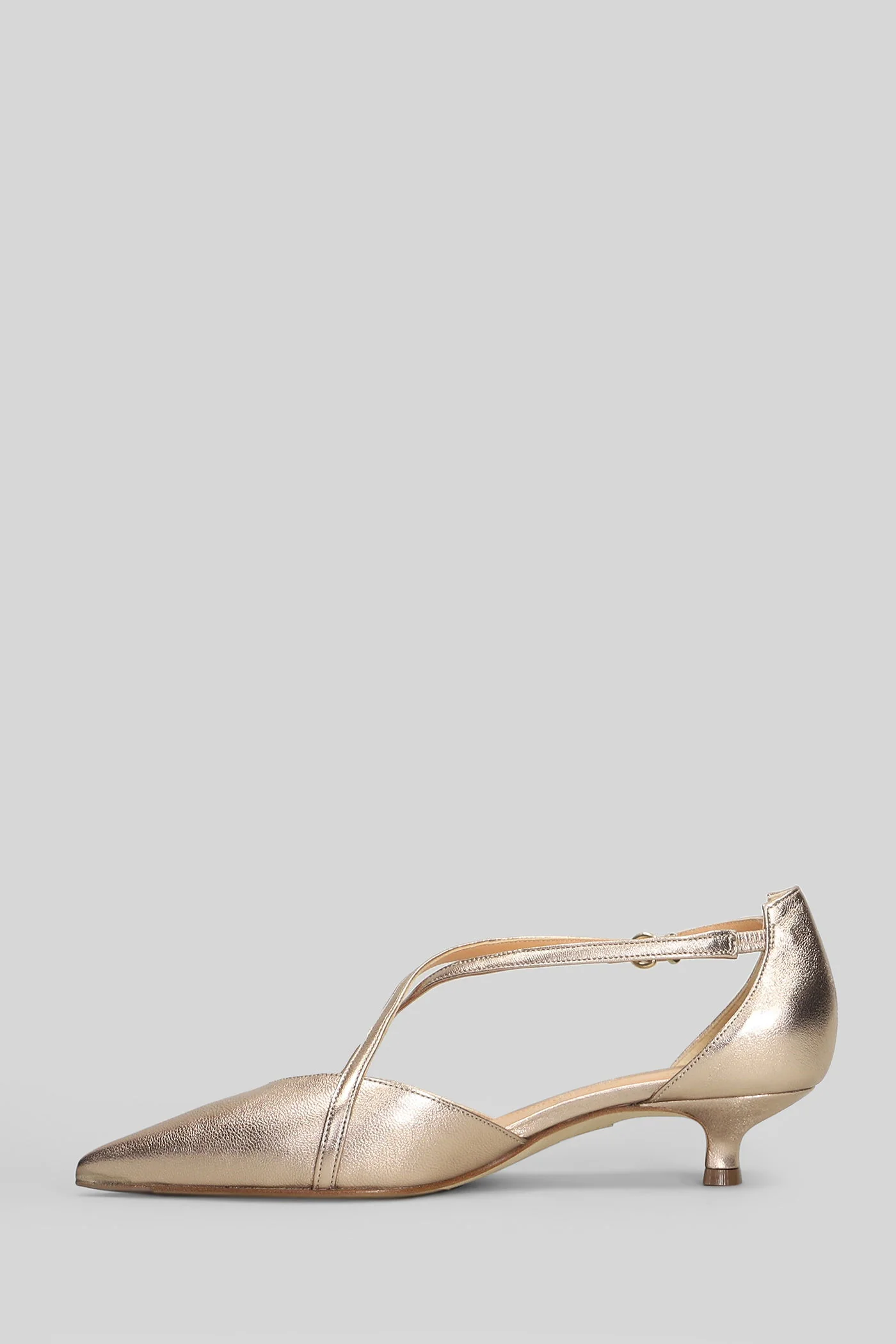 Pumps in copper leather - Image 3