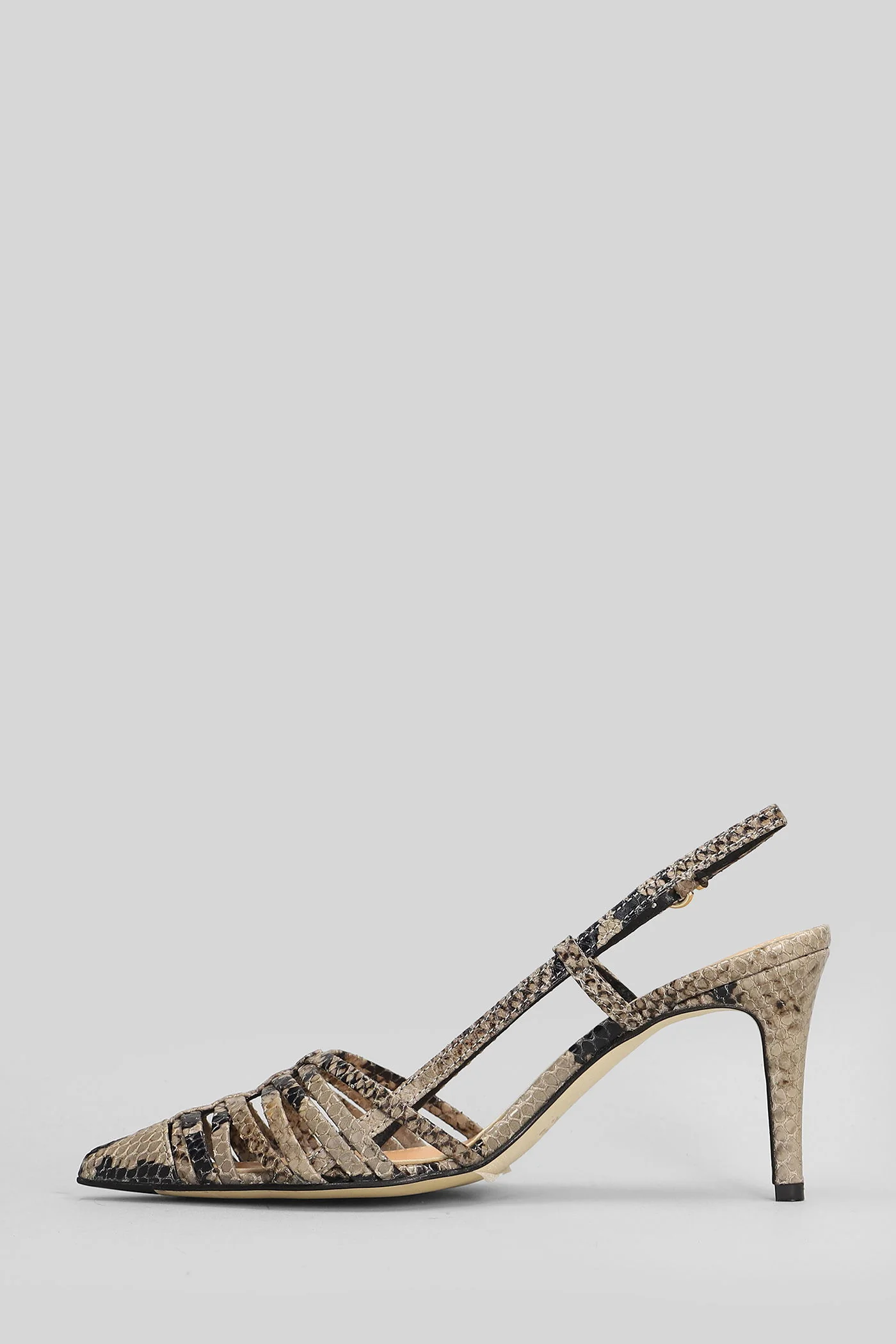 Pumps in python print leather - Image 3