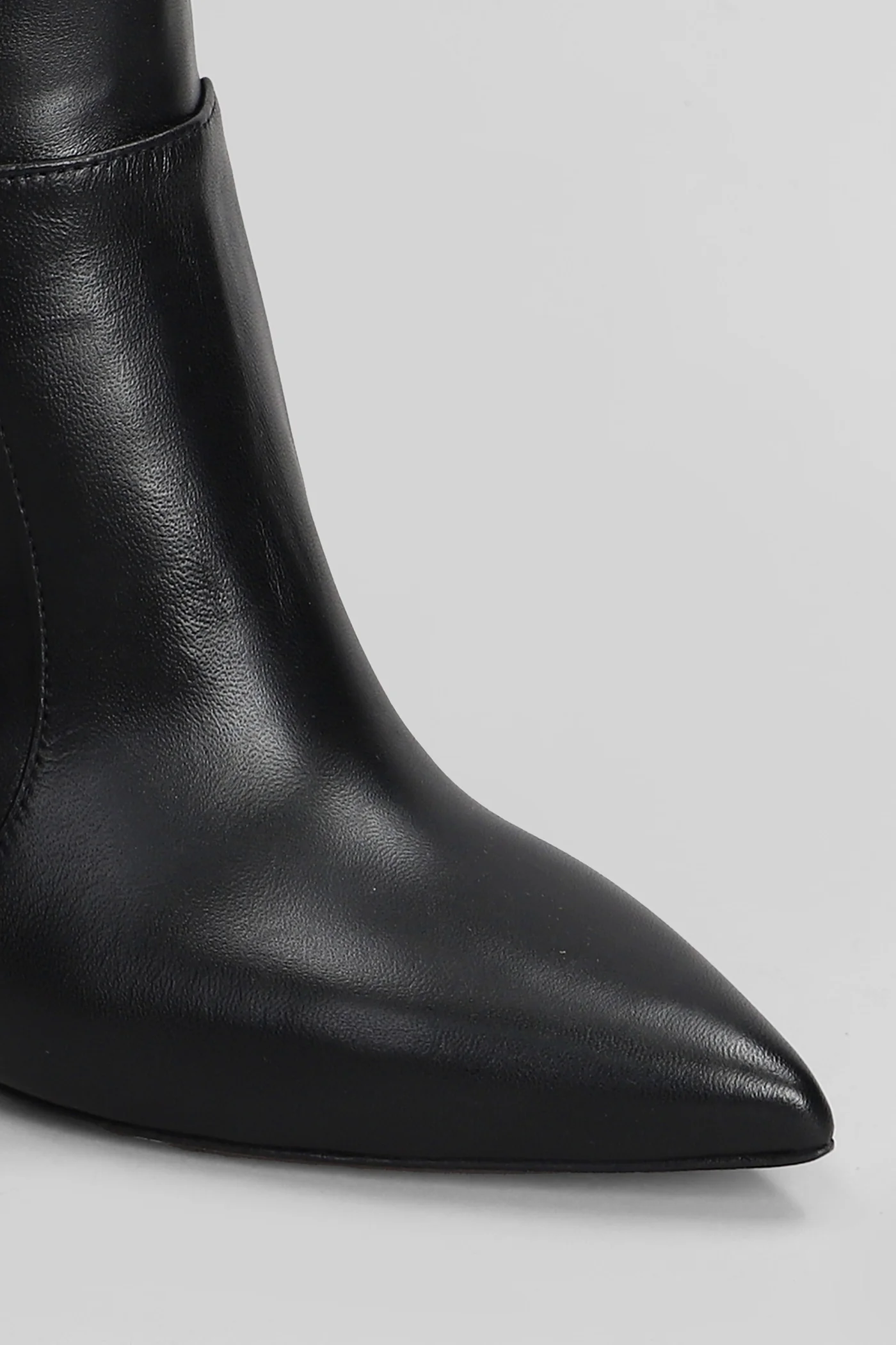 texan Ankle boots in black leather - Image 5