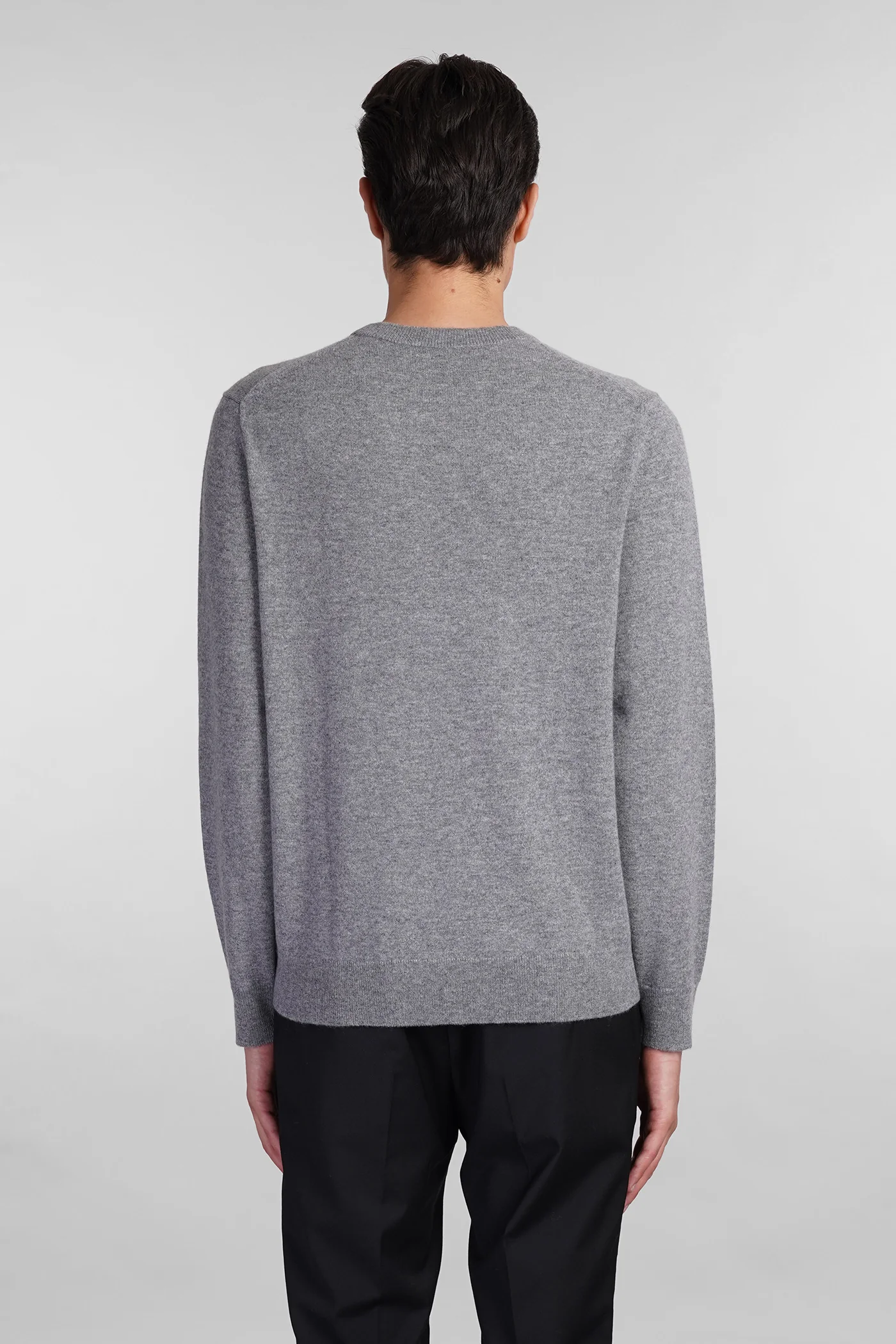Knitwear in grey cashmere - Image 2