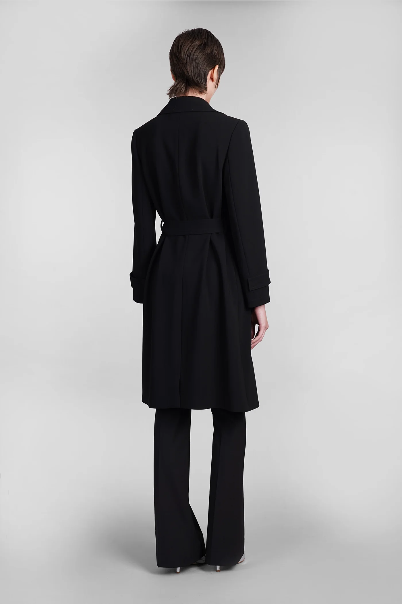 Trench in black Triacetate - Image 3