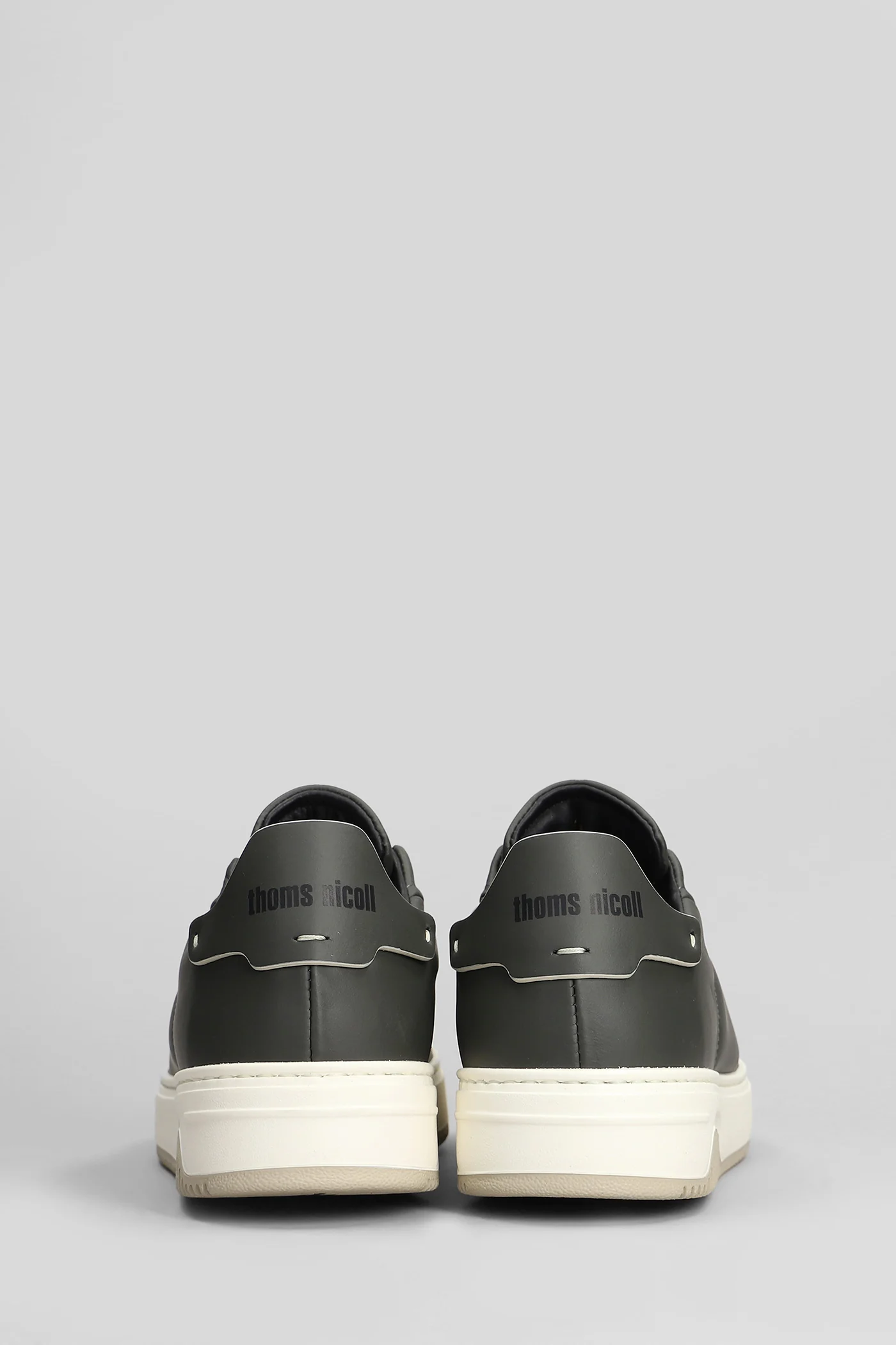 Sneakers in green leather - Image 4
