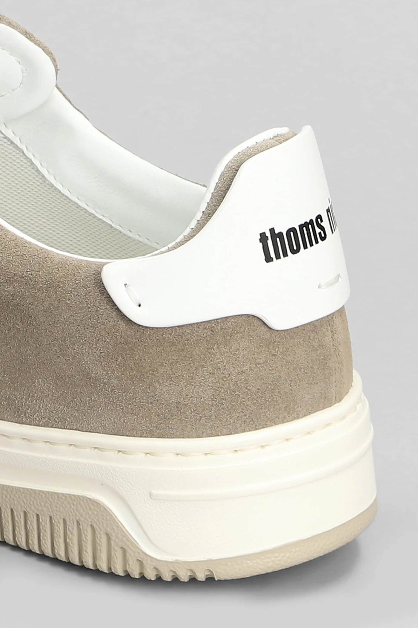 Sneakers in taupe suede - Image 5