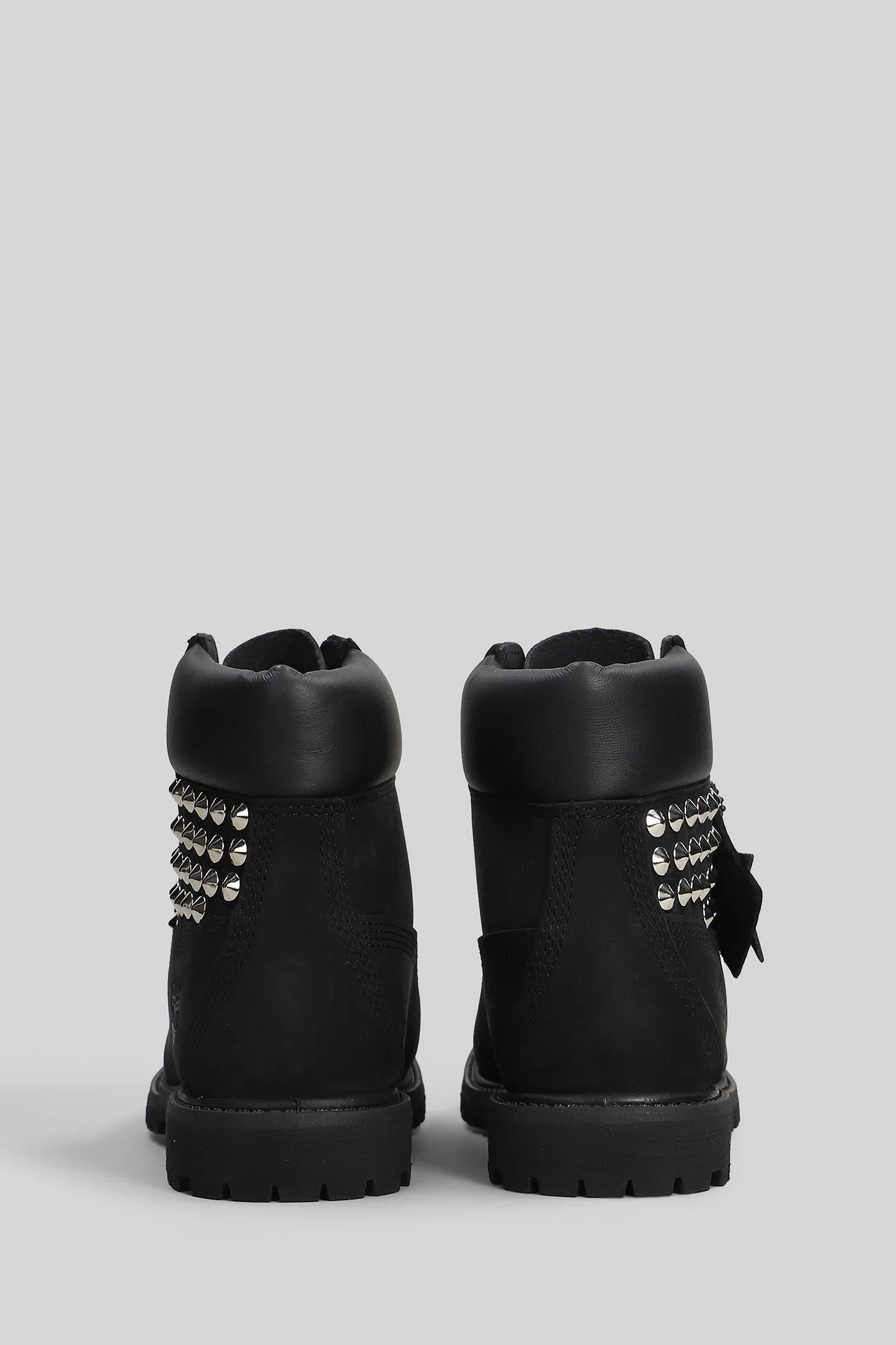 Premium 6 In Lace Combat boots in black nubuck - Image 4