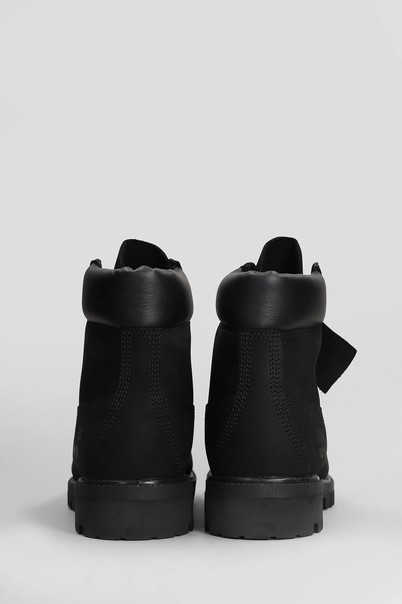 Premium 6 In Lace Combat boots in black nubuck - Image 4