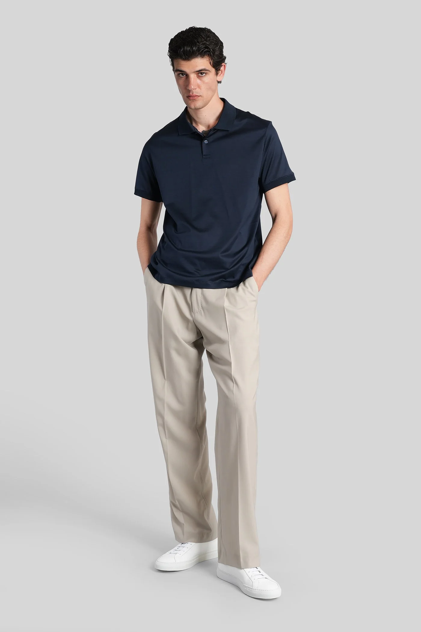 T-Shirt in blue cotton - Image 2