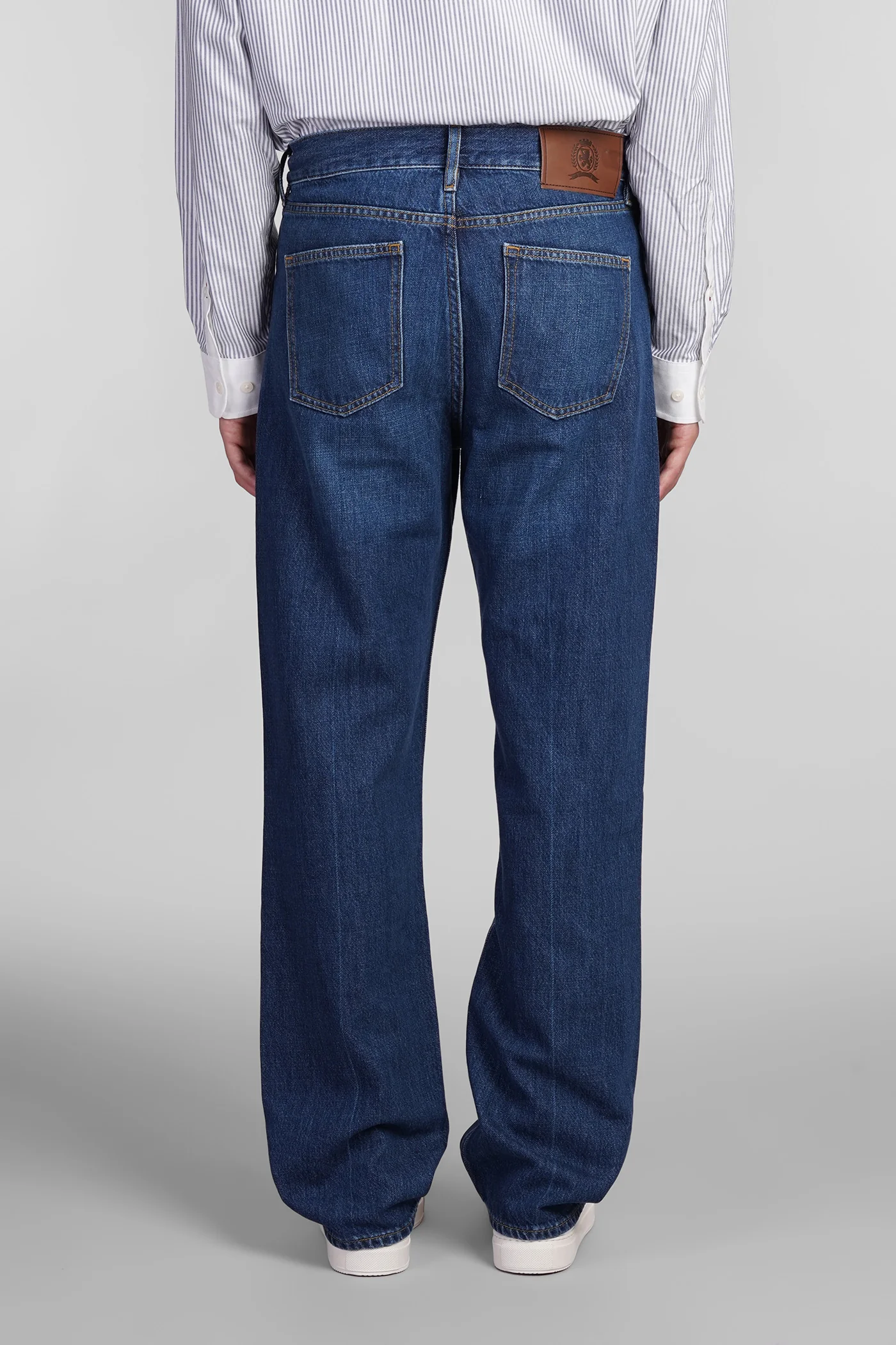 Jeans in blue cotton - Image 3