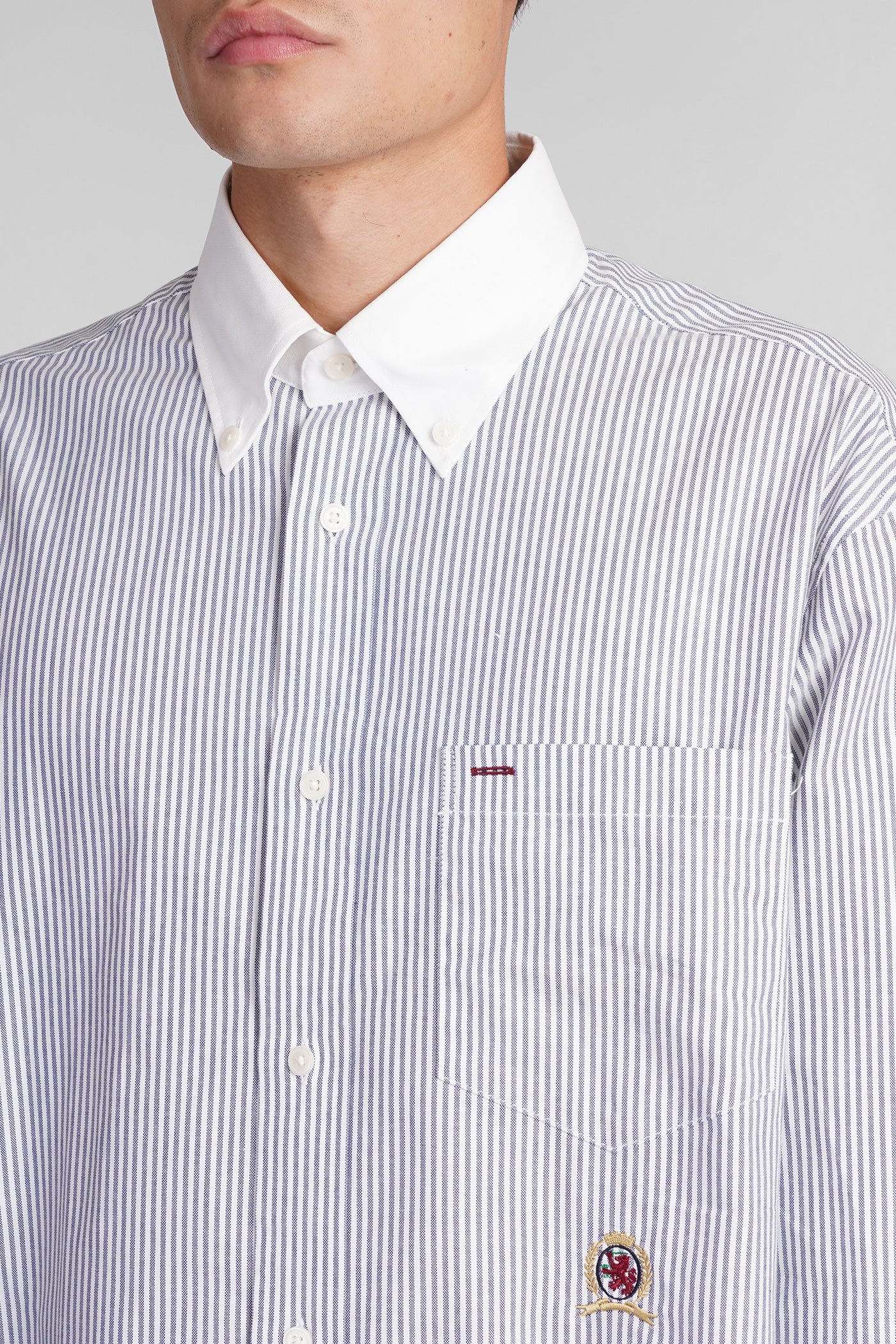 Shirt in white cotton - Image 5