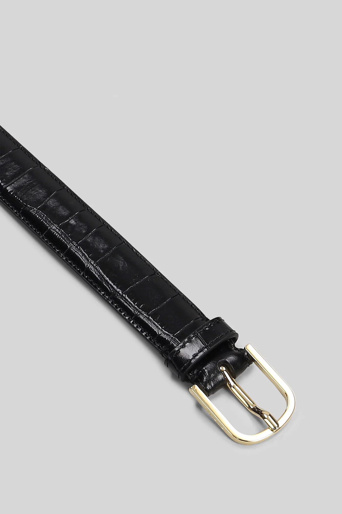 Belts in black leather - Image 2