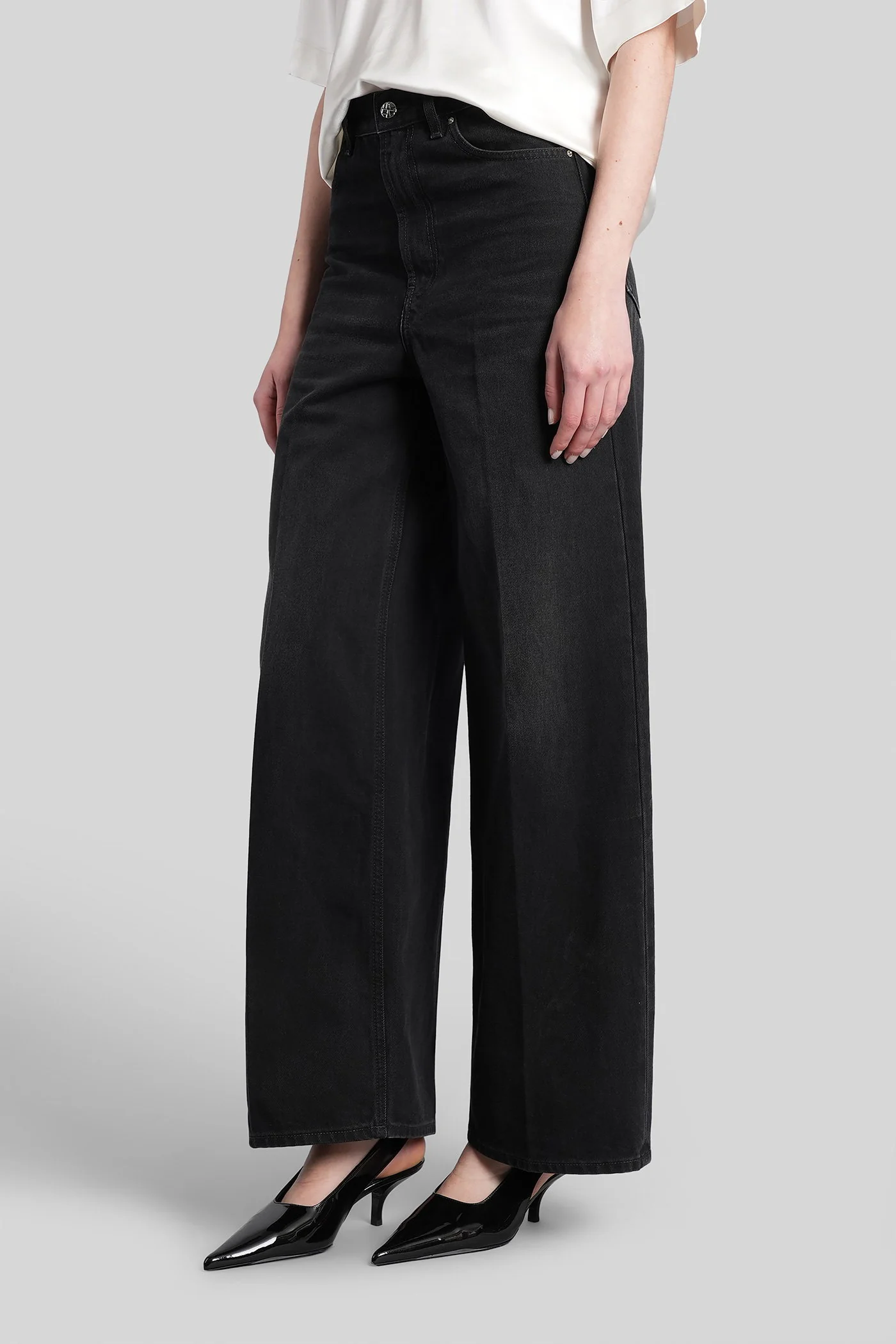Jeans in black denim - Image 4