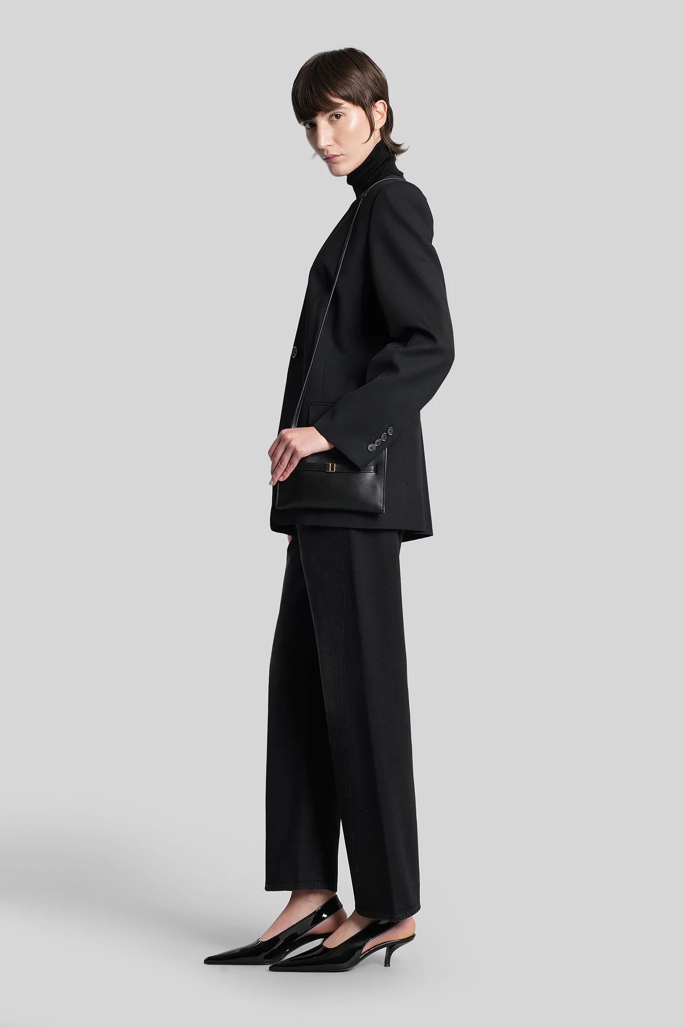 Jeans in black denim - Image 2