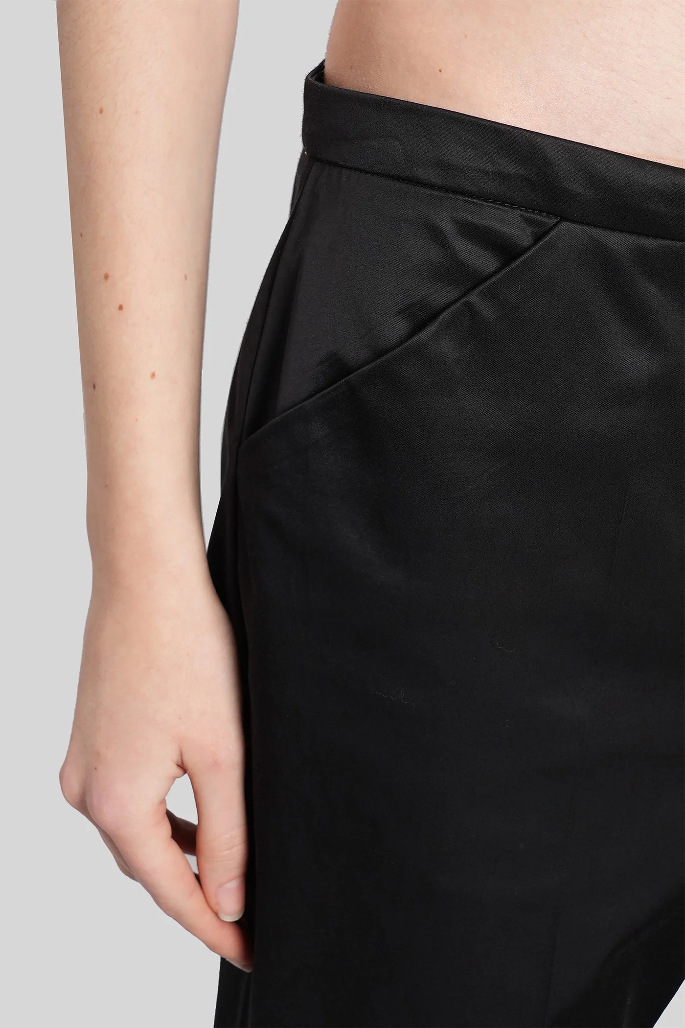 Pants in black cotton - Image 5