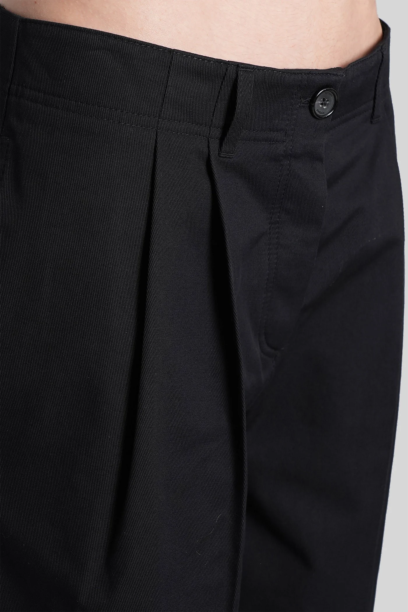 Pants in black cotton - Image 5