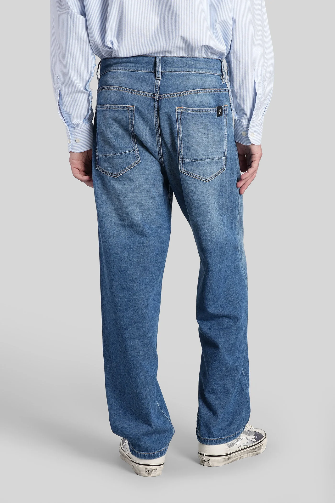 Kl09 Jeans in blue cotton - Image 3