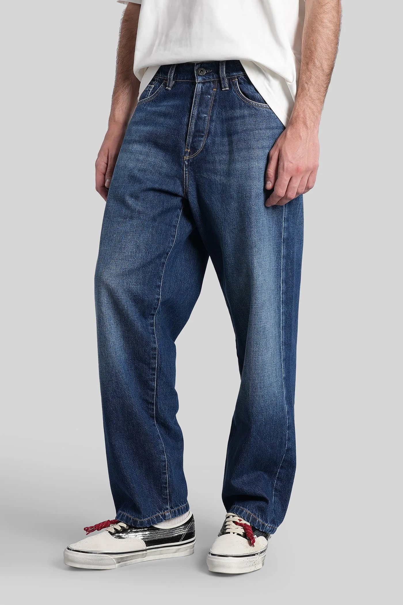 Kr55 Jeans in blue cotton - Image 4